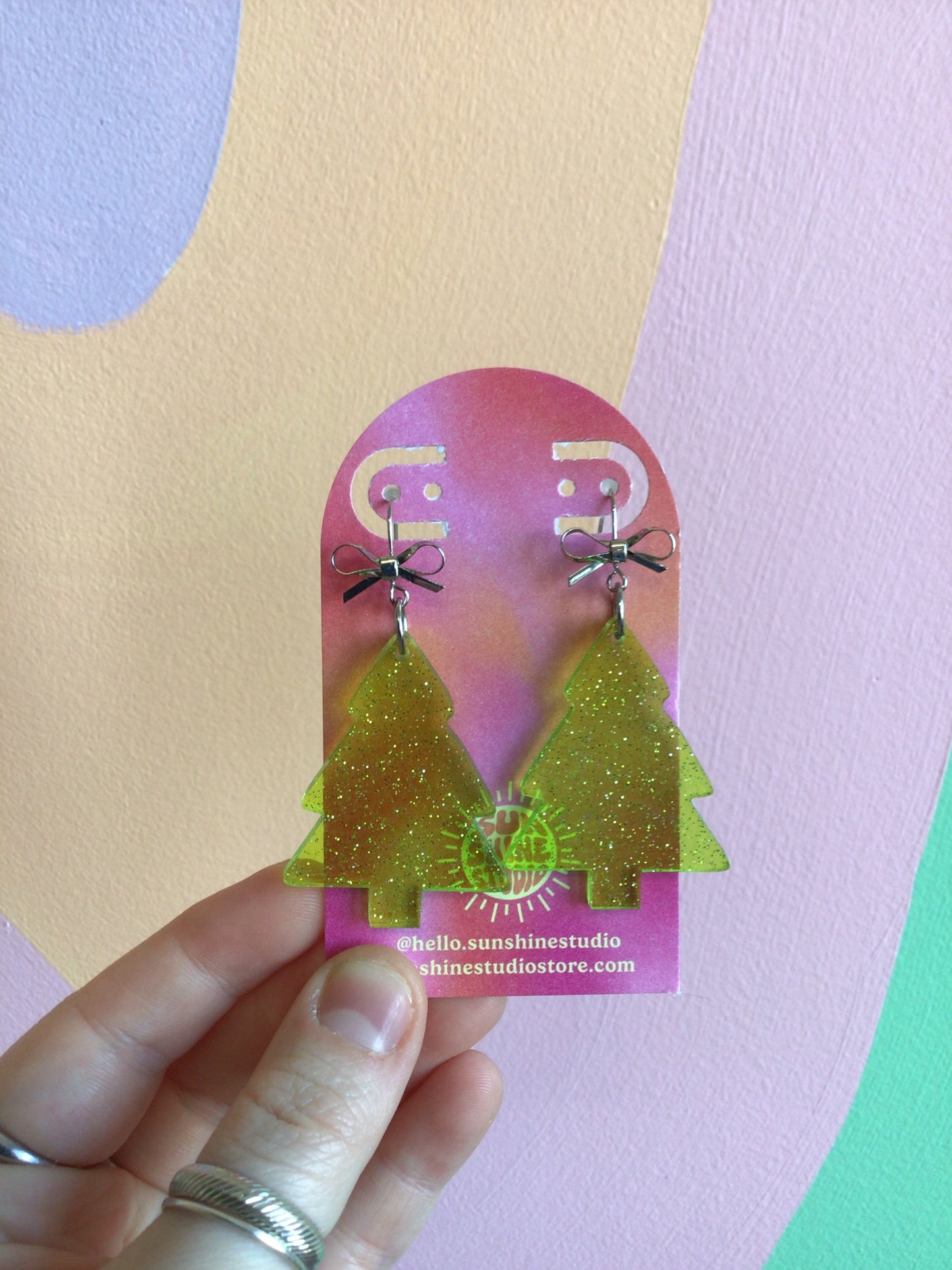 Green Holiday Trees
