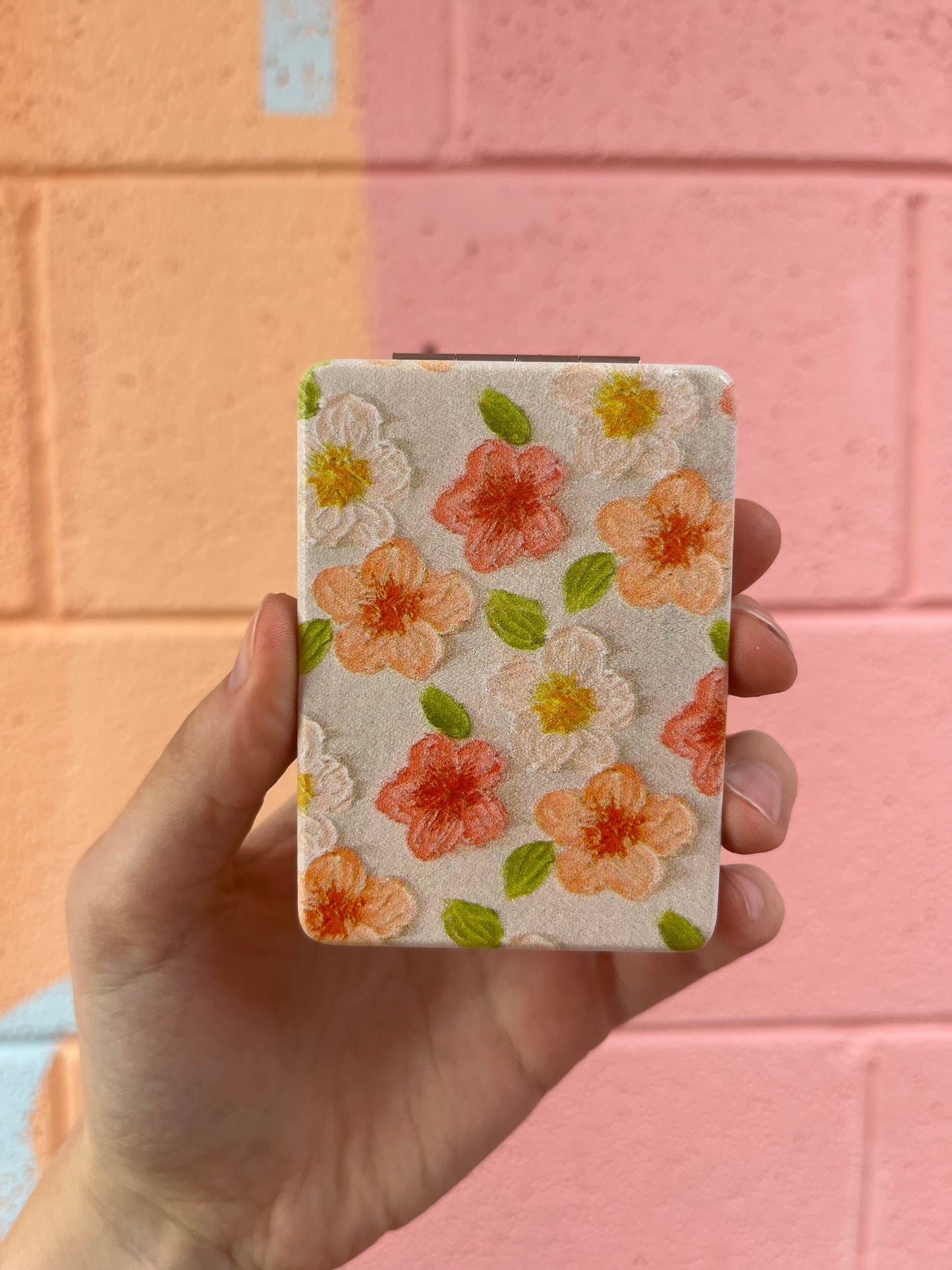 Florals Compact Mirror