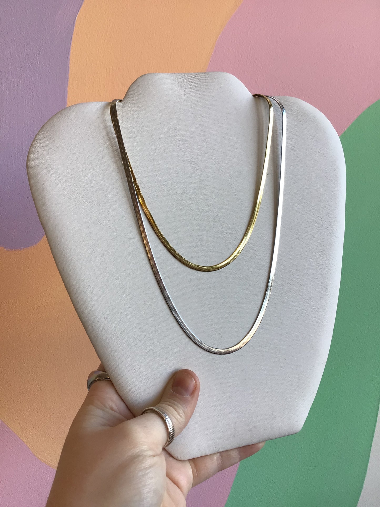 Simple Titanium Snake Chain