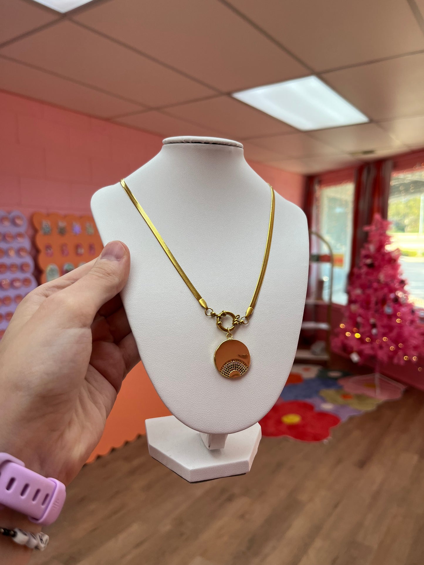 Unique charm necklace