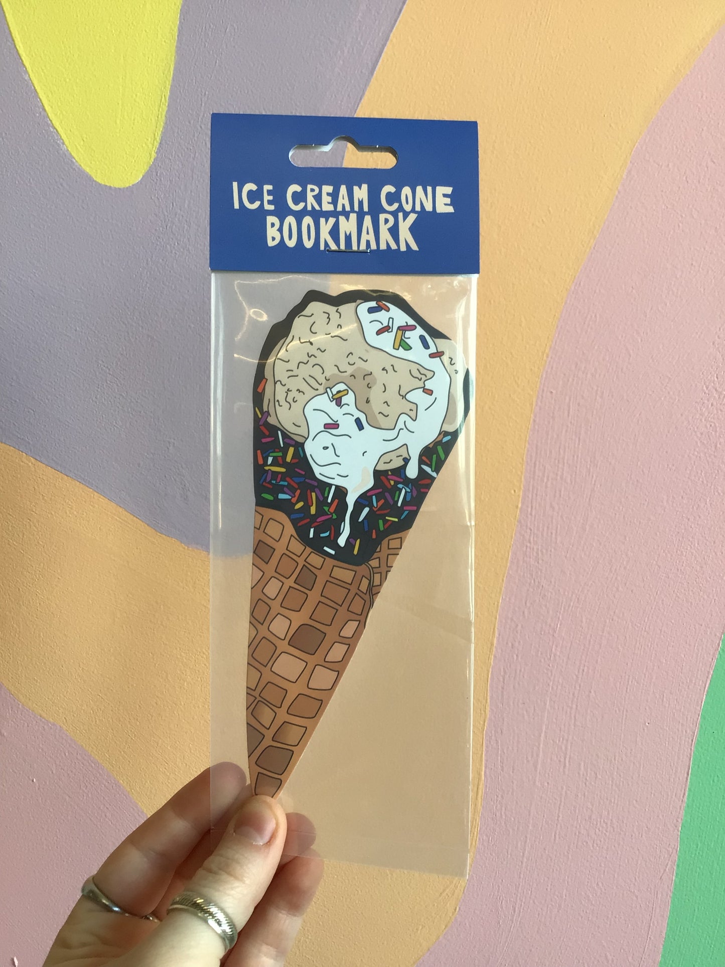 Ice Cream Cone Bookmark