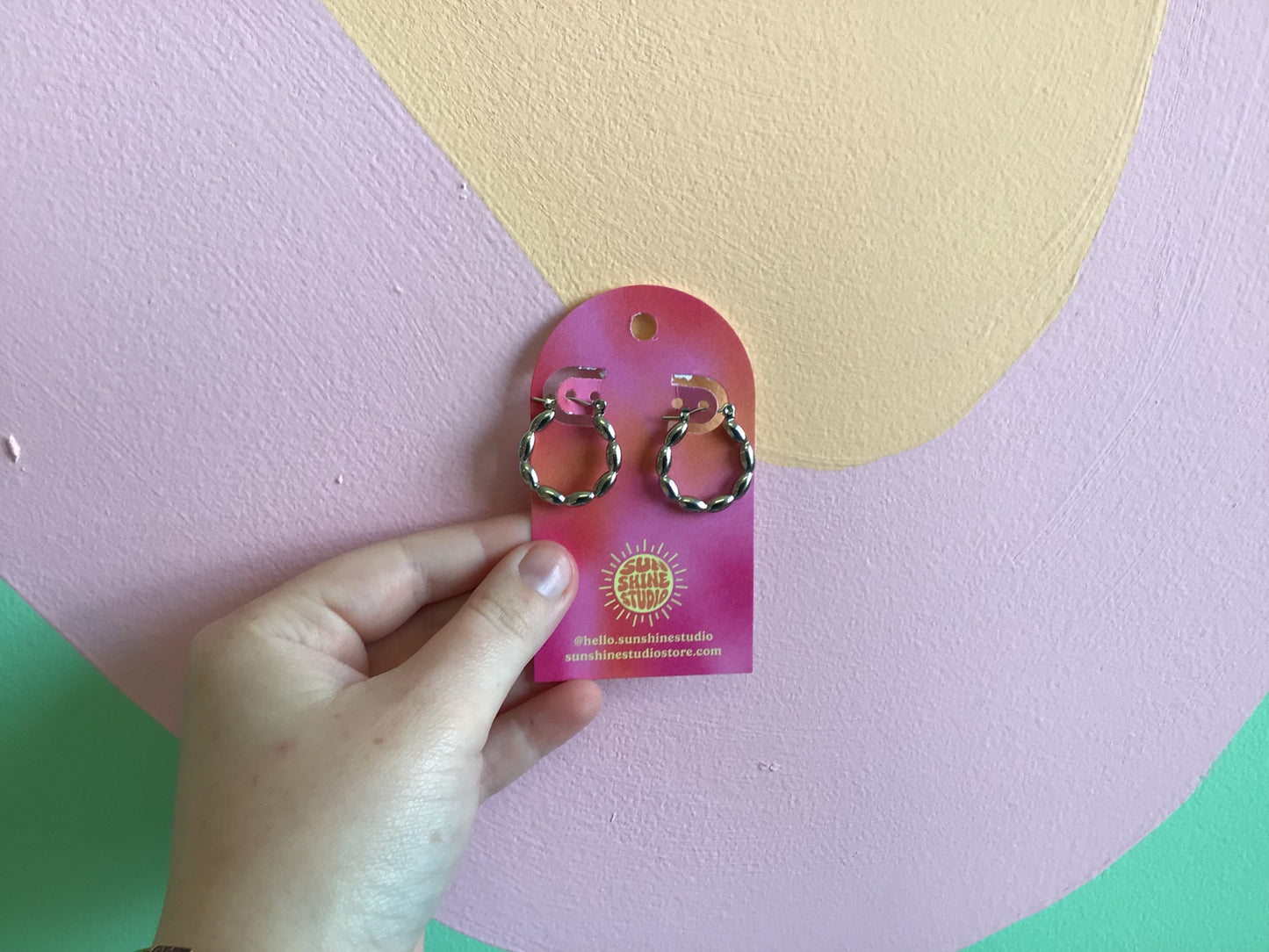 Today’s Special Stainless Steel Hoop Earrings