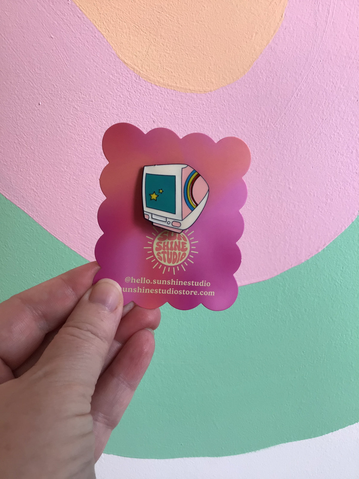 Retro VHS Enamel Pin