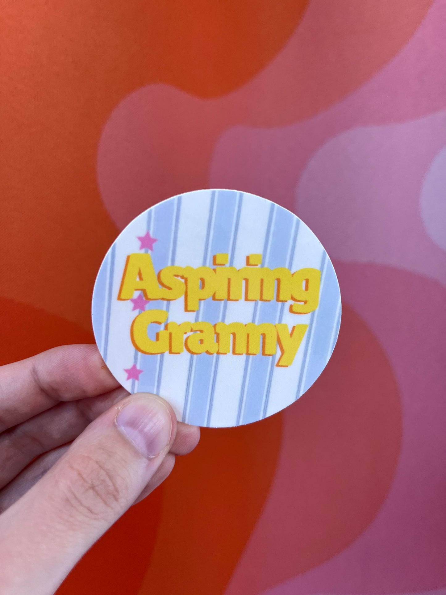 Aspiring Granny Sticker