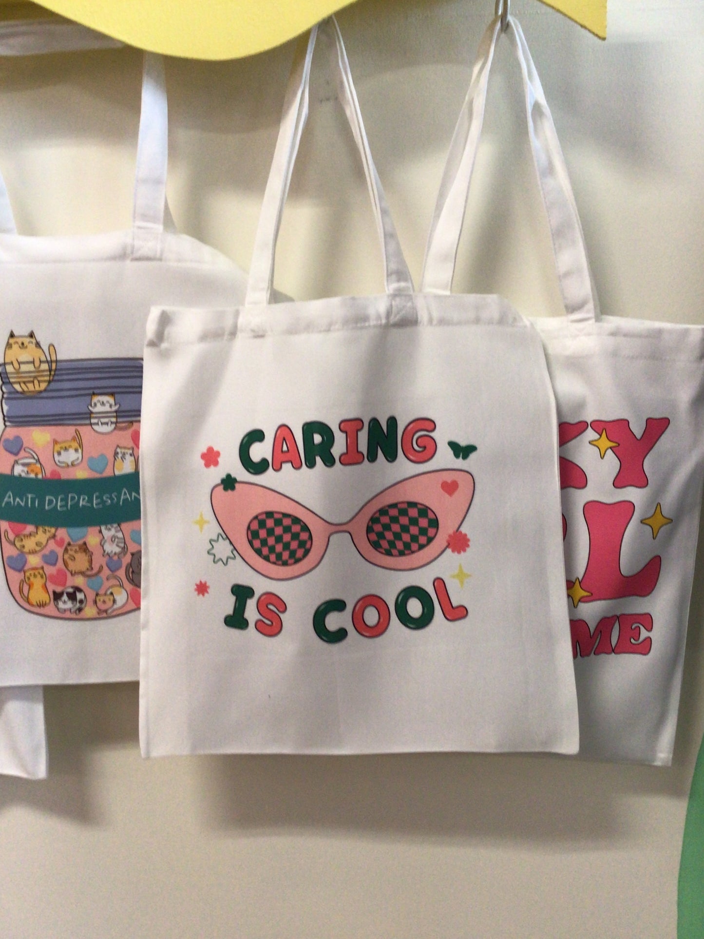 Caring Is Cool Tote