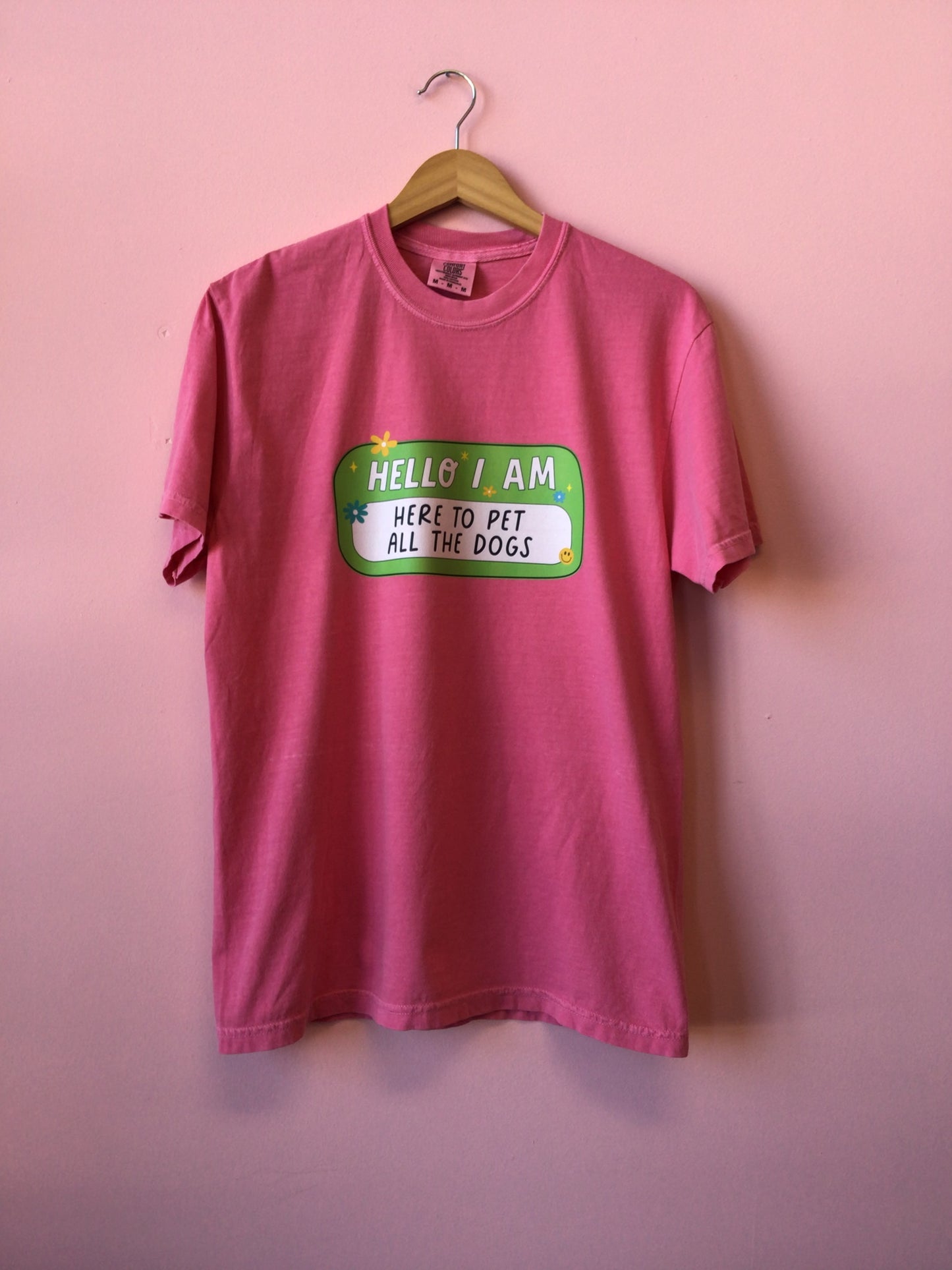 “Here to Pet All the Dogs” Shirt and Crewneck