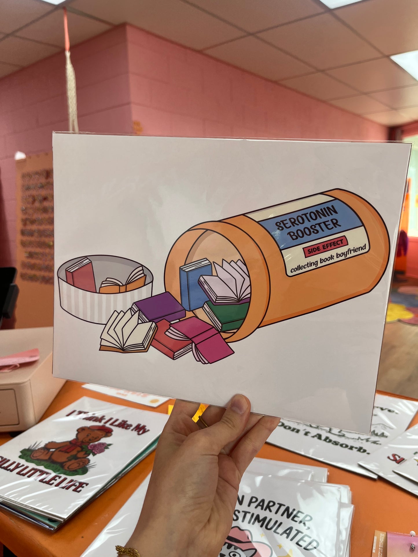 Serotonin Booster 8.5 x 11 print