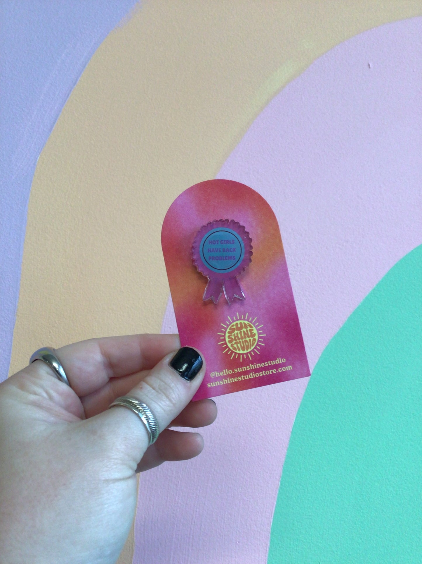 Hot Girls Have Back Problems Pin