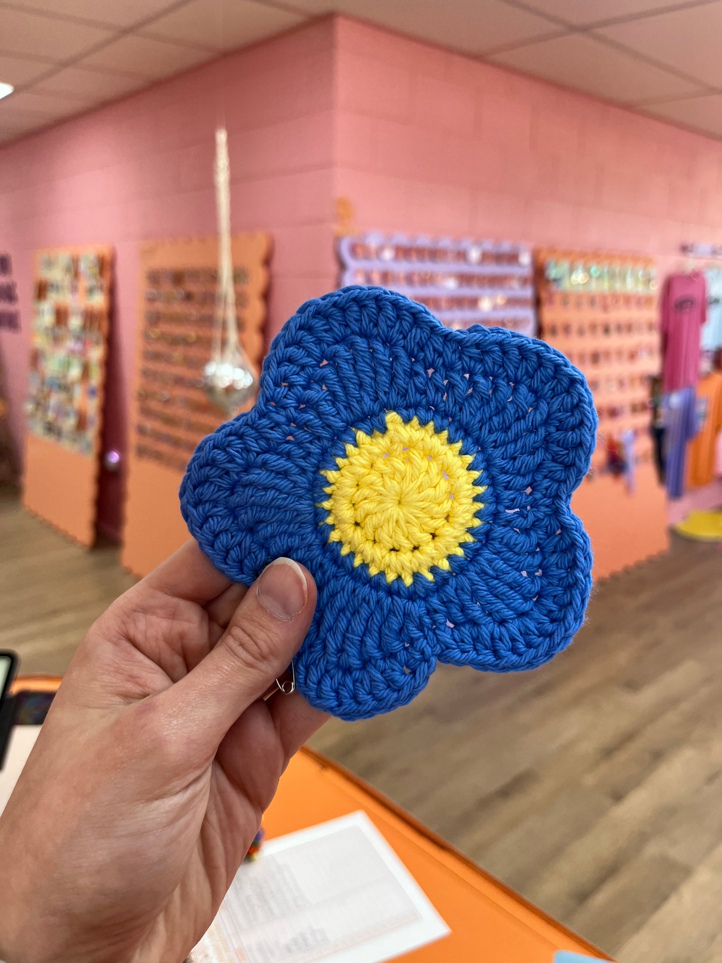 Crochet Daisy Coasters