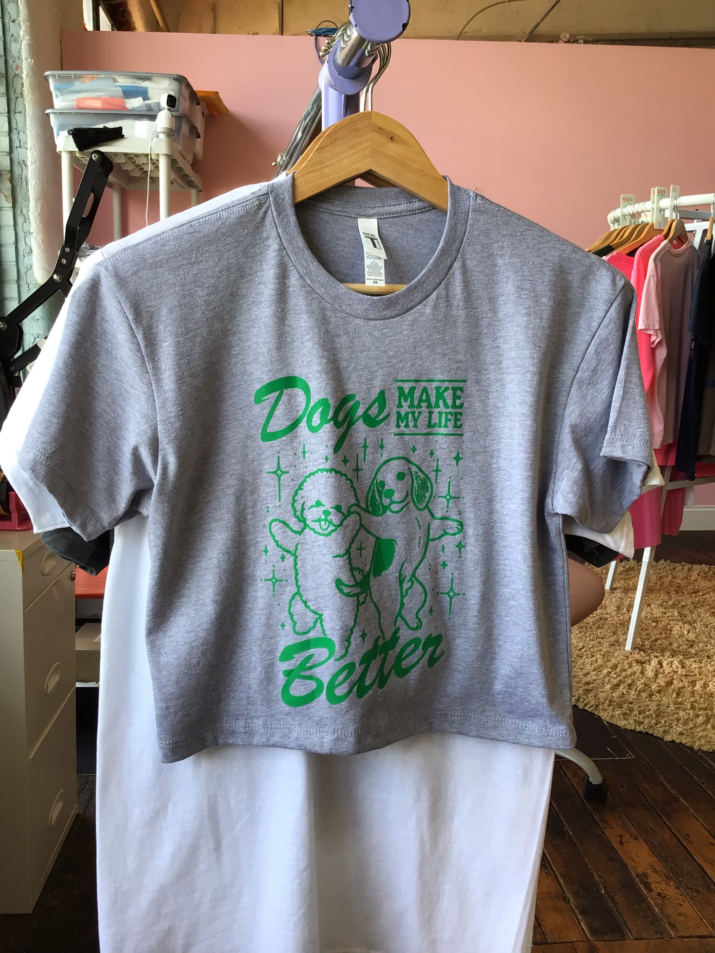 Dogs Make My Life Better Shirt