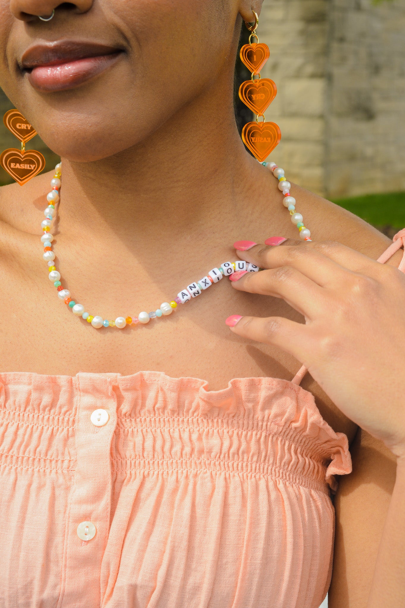 'I Cry Easily' Earrings