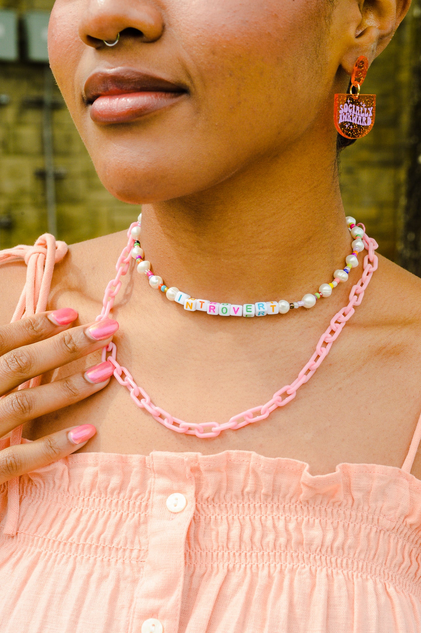 'Introvert' Necklace