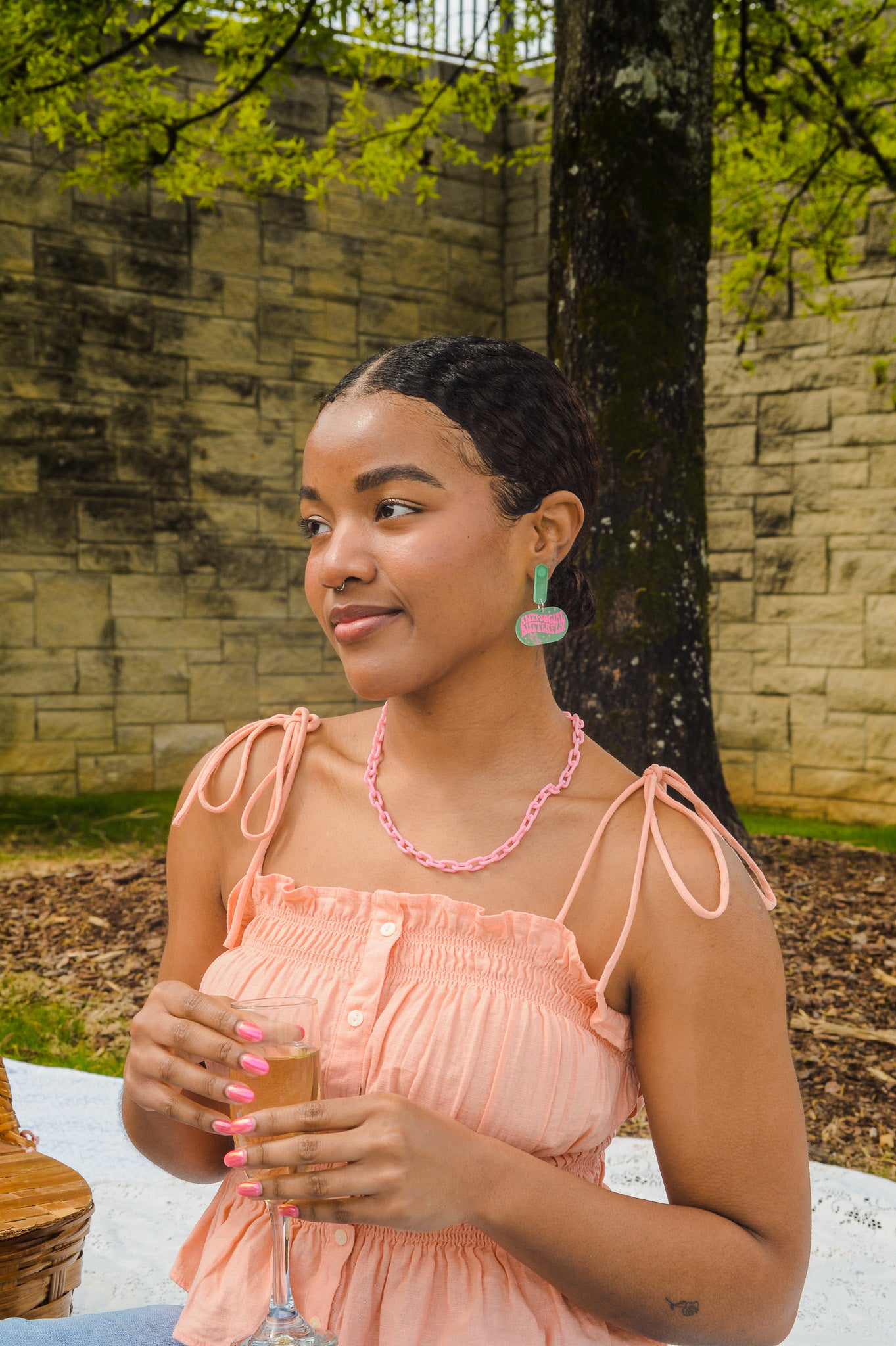 'Anti-Social Butterfly' Earrings