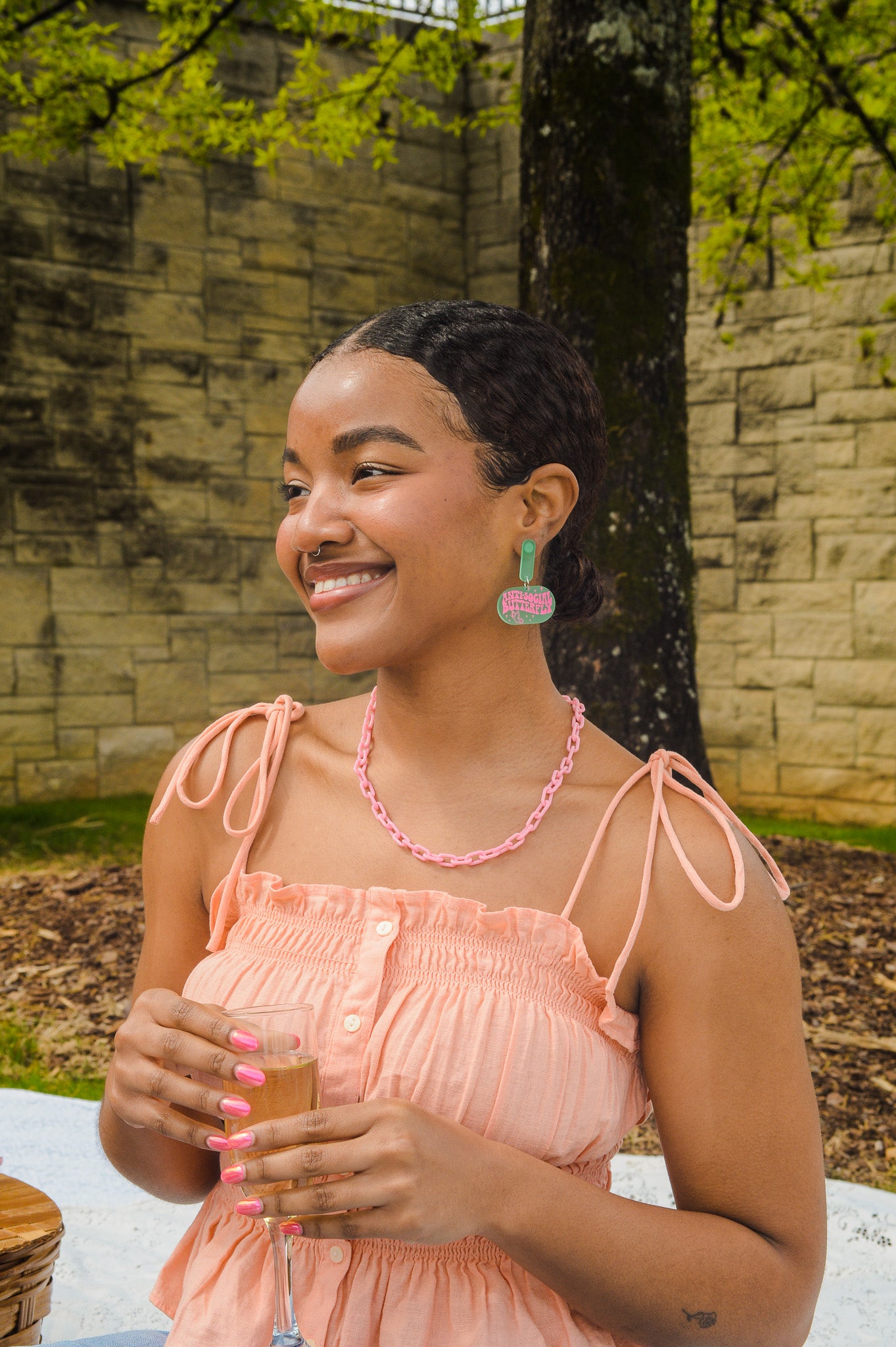 'Anti-Social Butterfly' Earrings