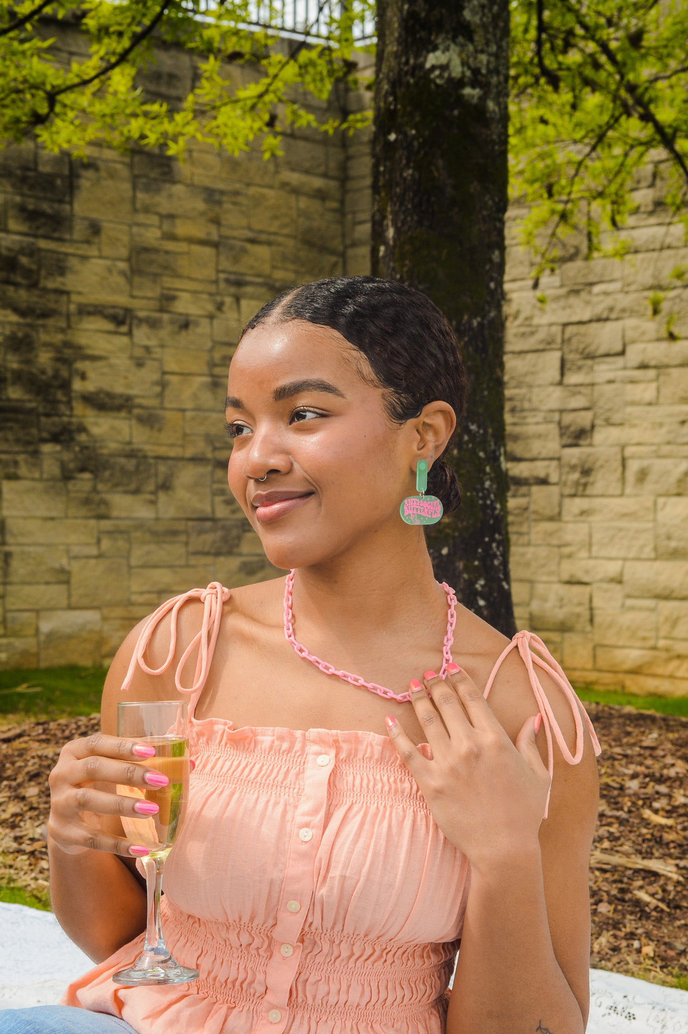 'Anti-Social Butterfly' Earrings