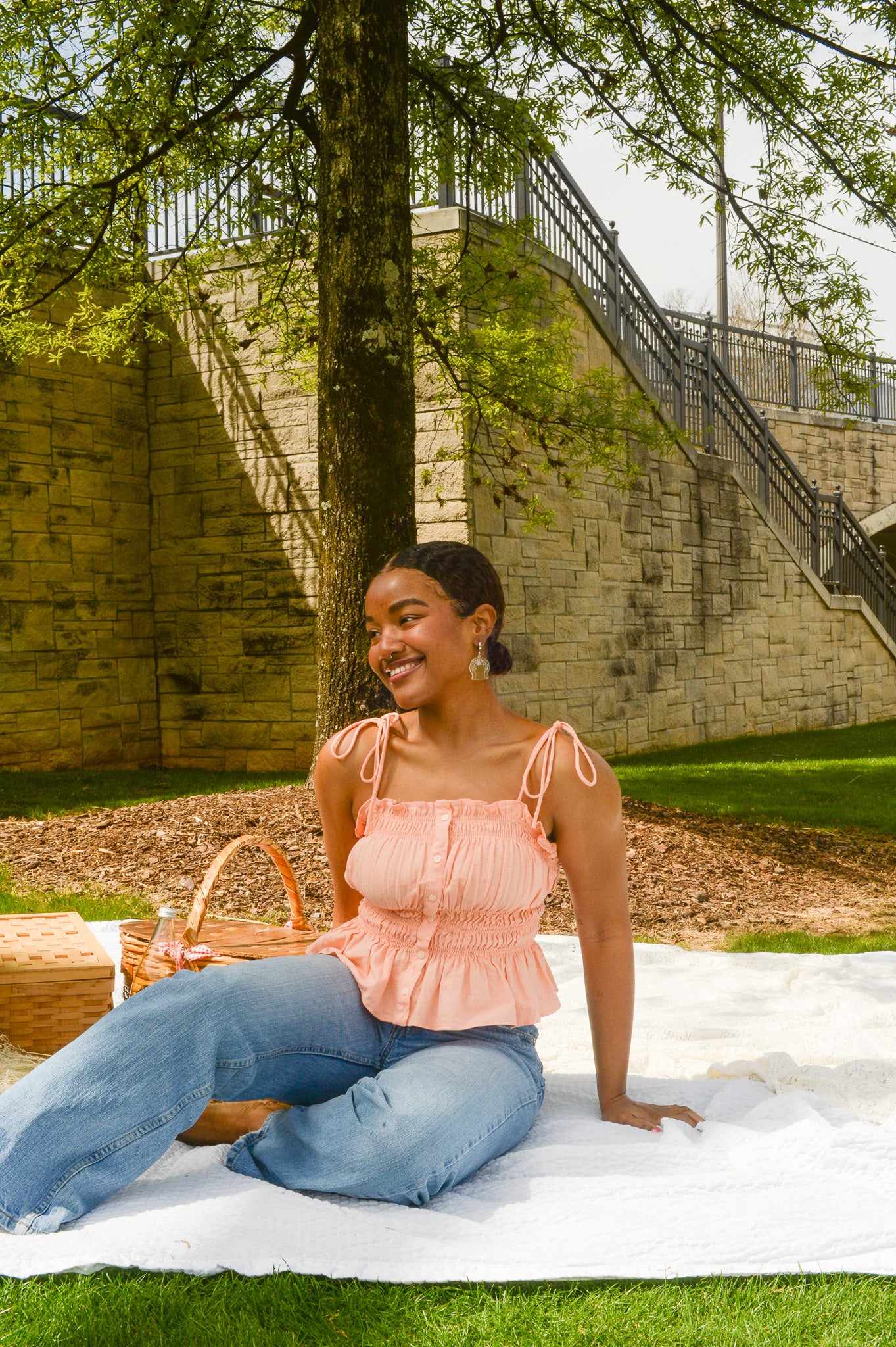 'Let it Be' Iridescent Earrings