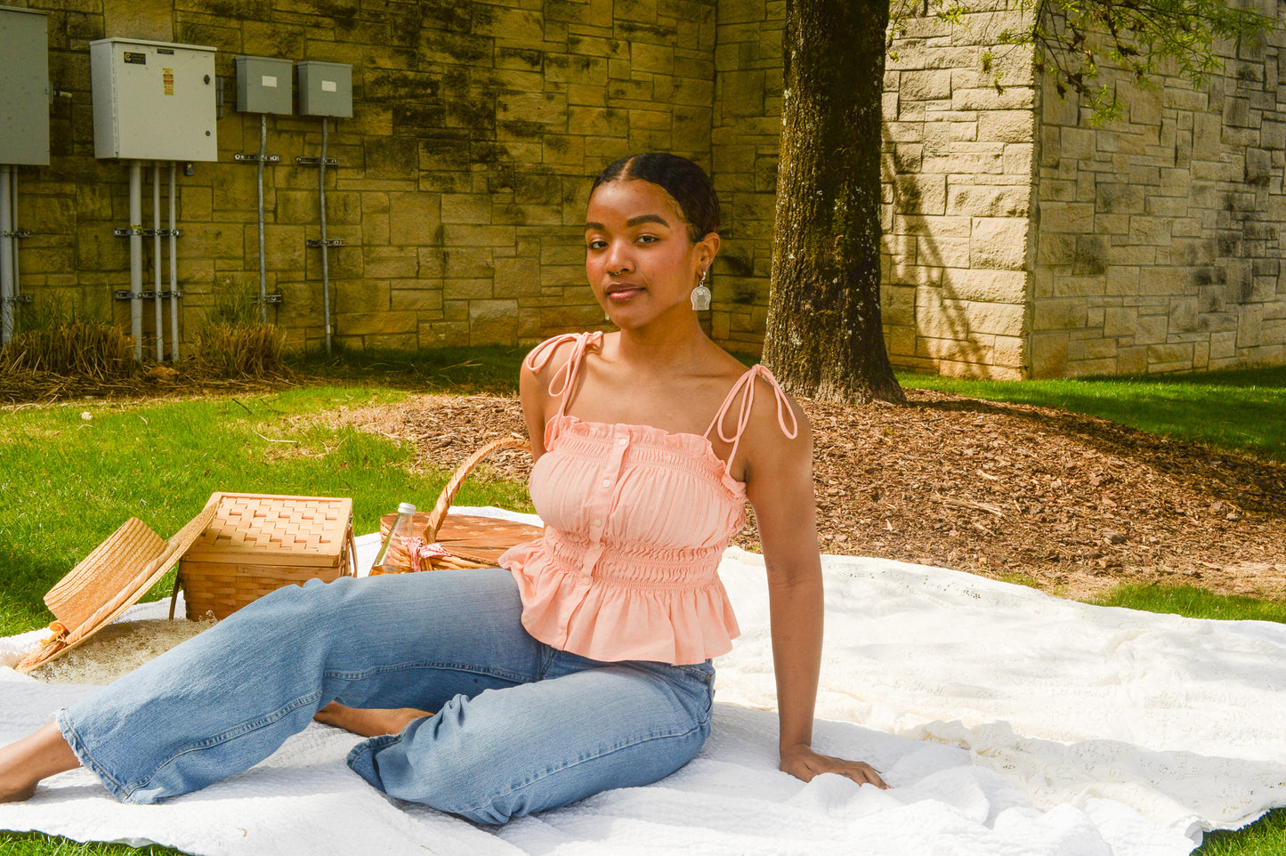 'Let it Be' Iridescent Earrings