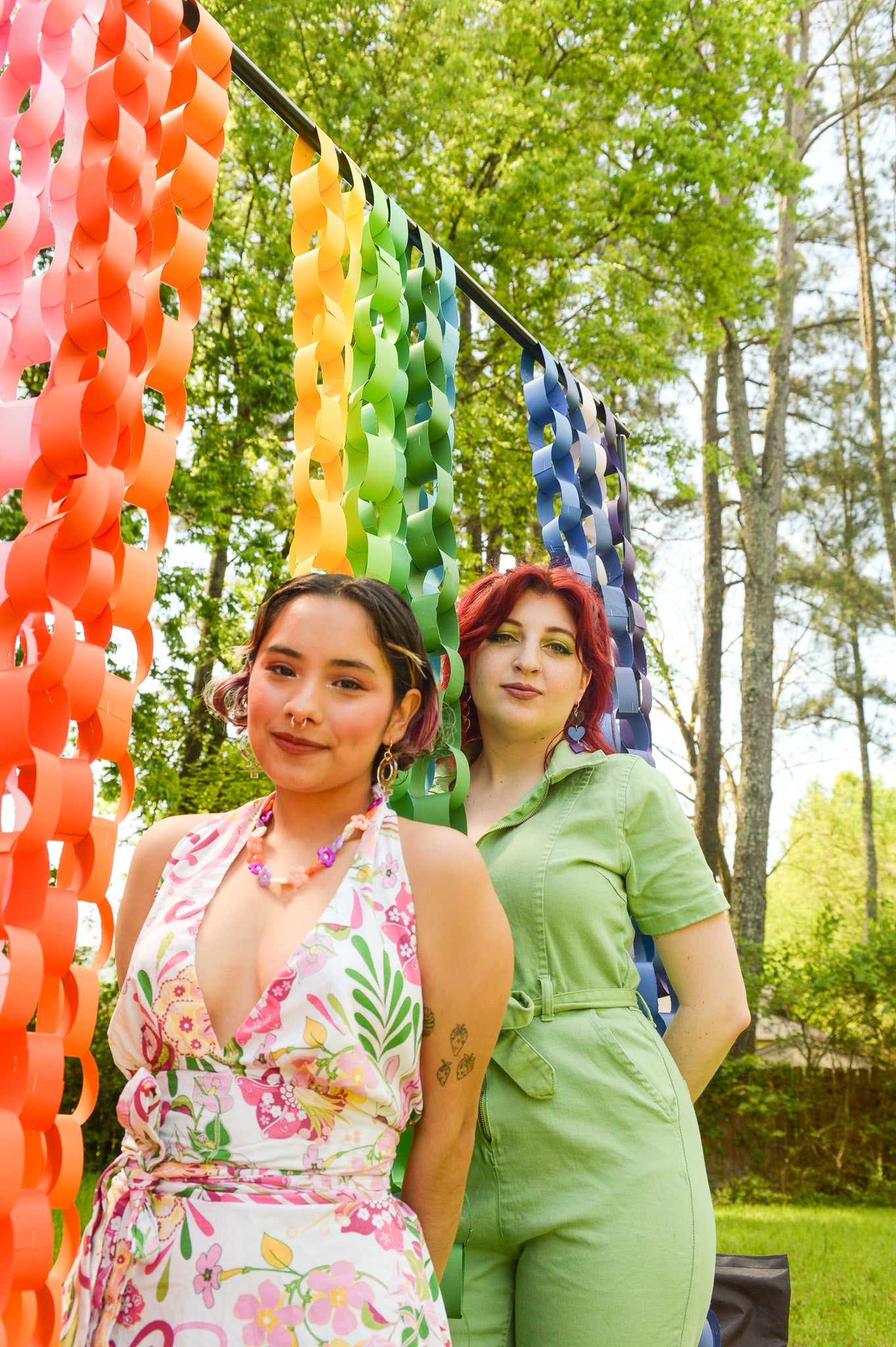 Translucent Rainbow Hearts
