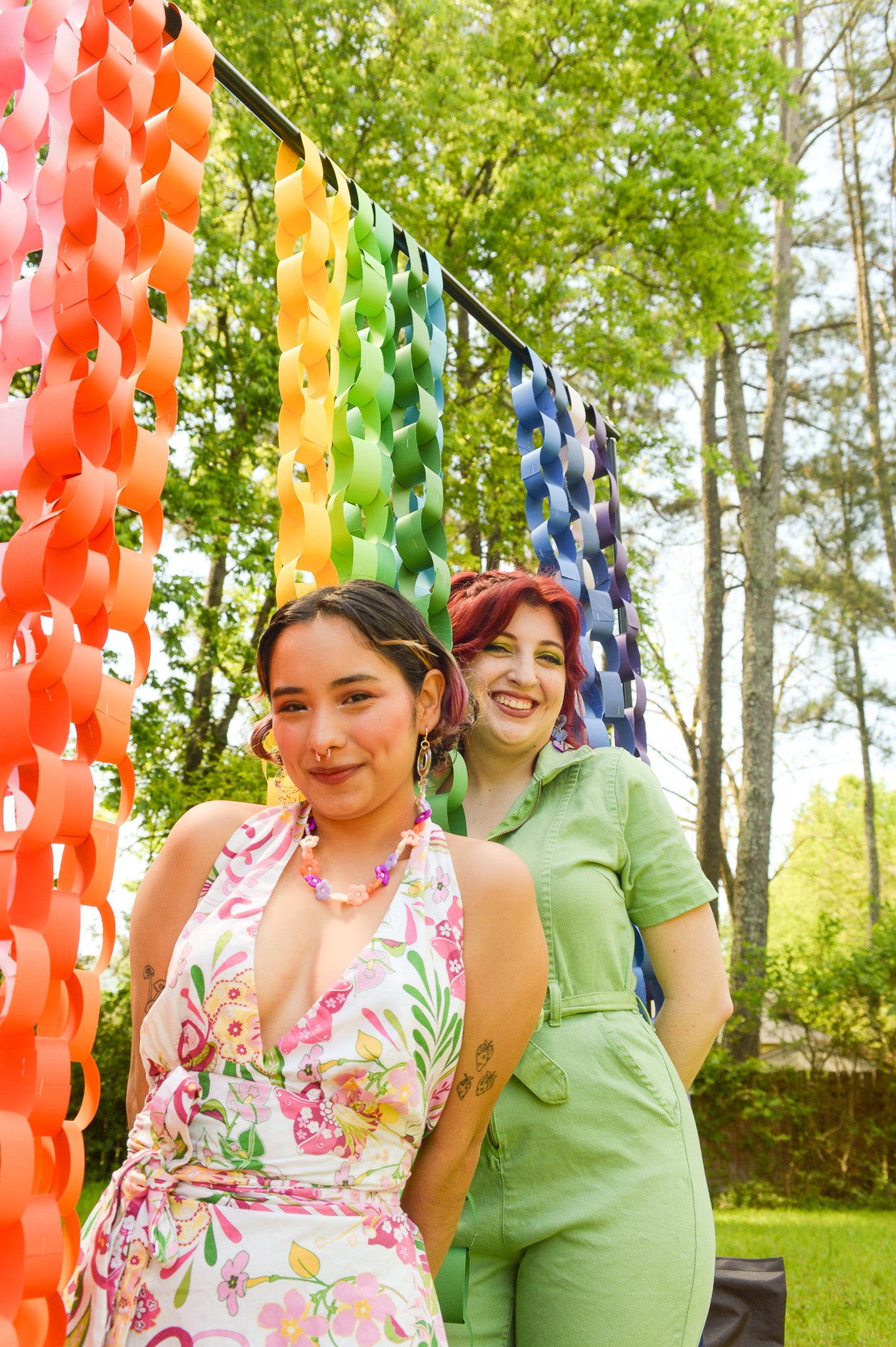 Translucent Rainbow Hearts