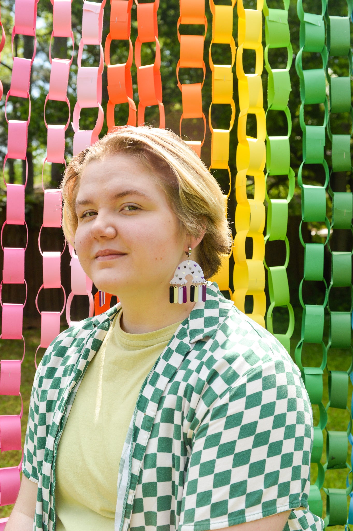 Black/Gray/White/Purple Heart Rainbow