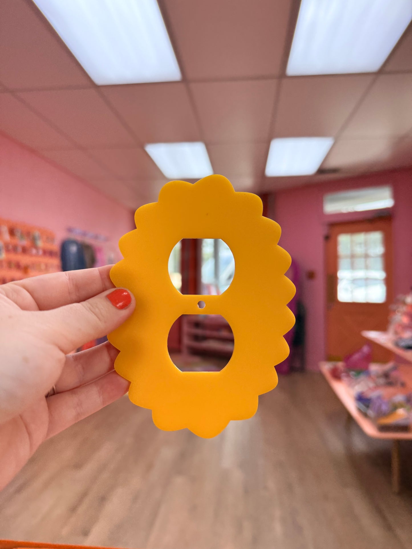 Matte Yellow Outlet Covers