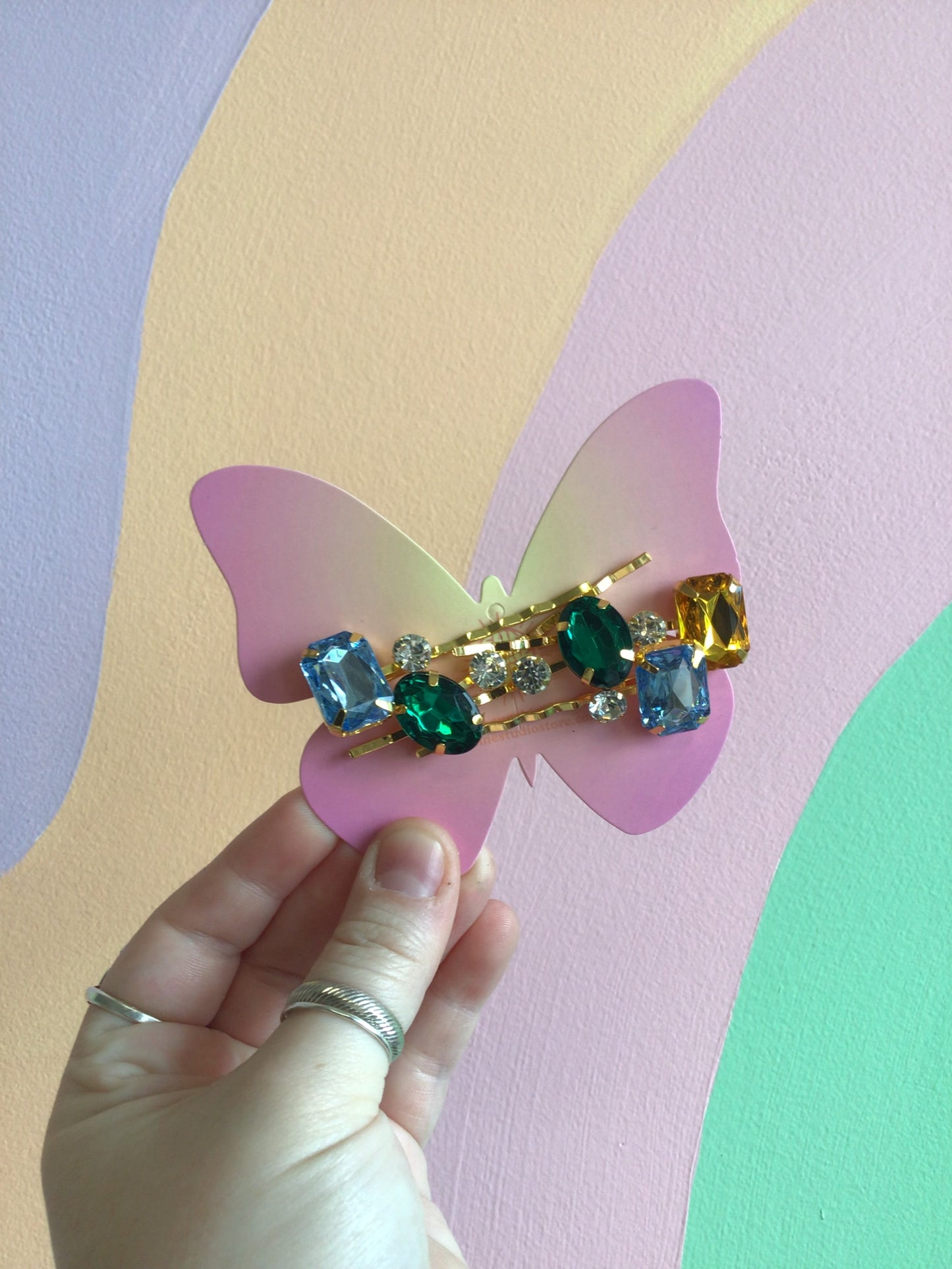 Assorted Jewel Hair Pins