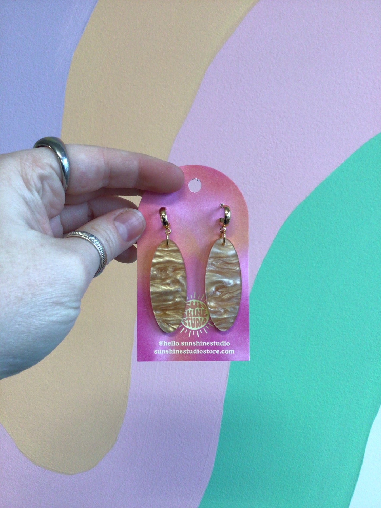 Classic Oval Earrings