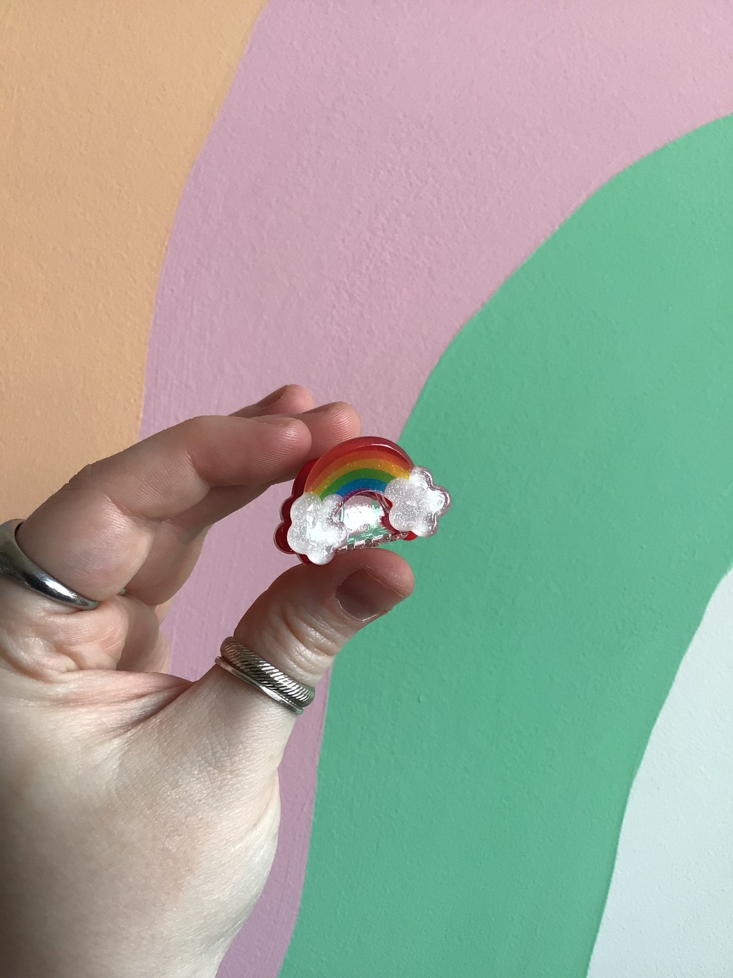 Lucky Charm Teeny Hair Claws