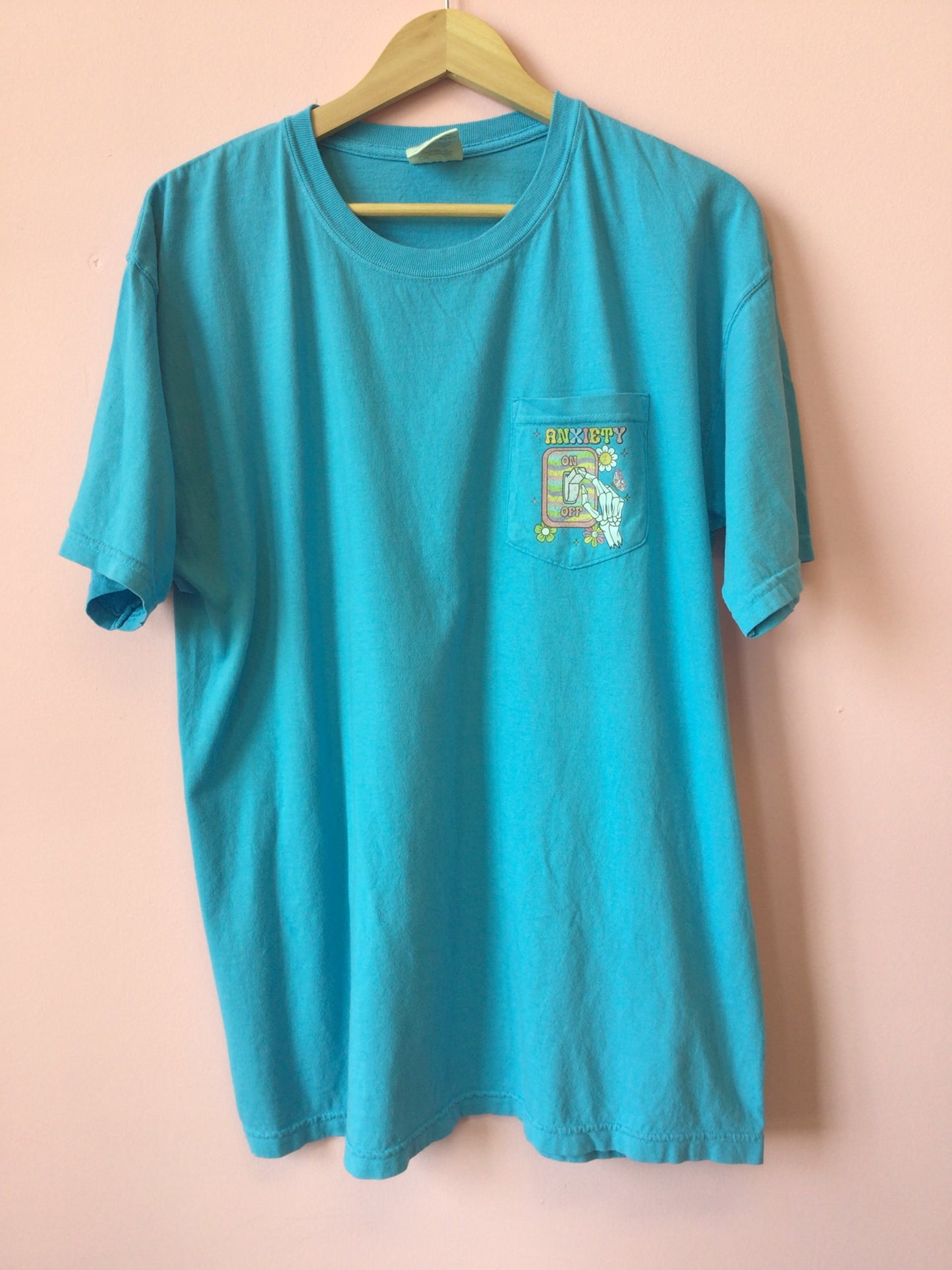 Blue Front Pocket Tees