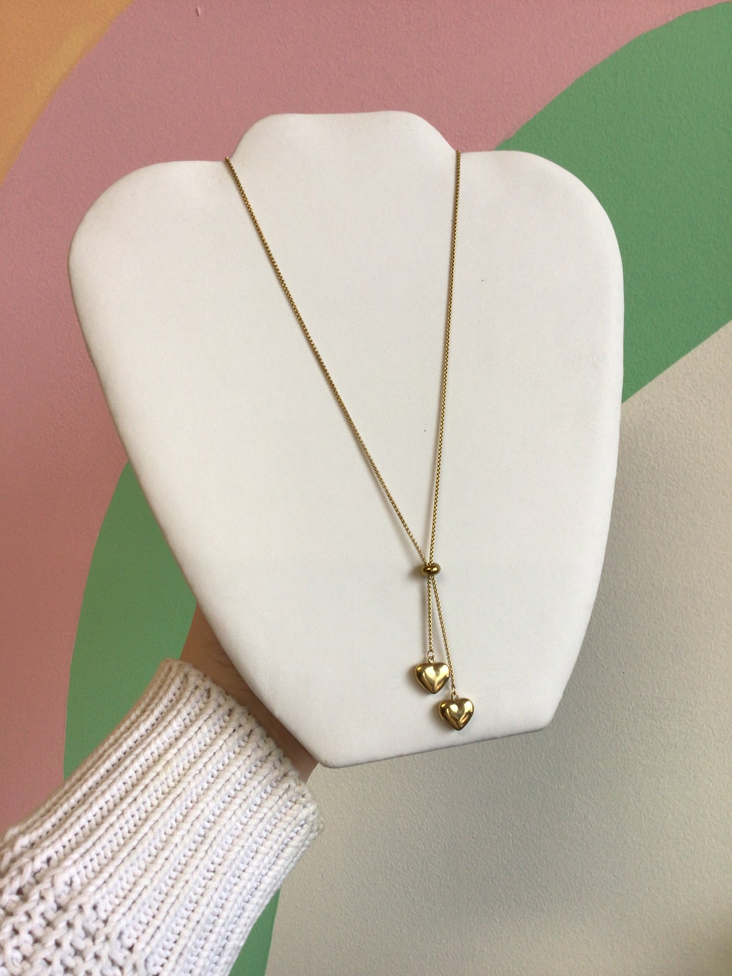 ‘Crushing On You’ Bolo Titanium Necklace