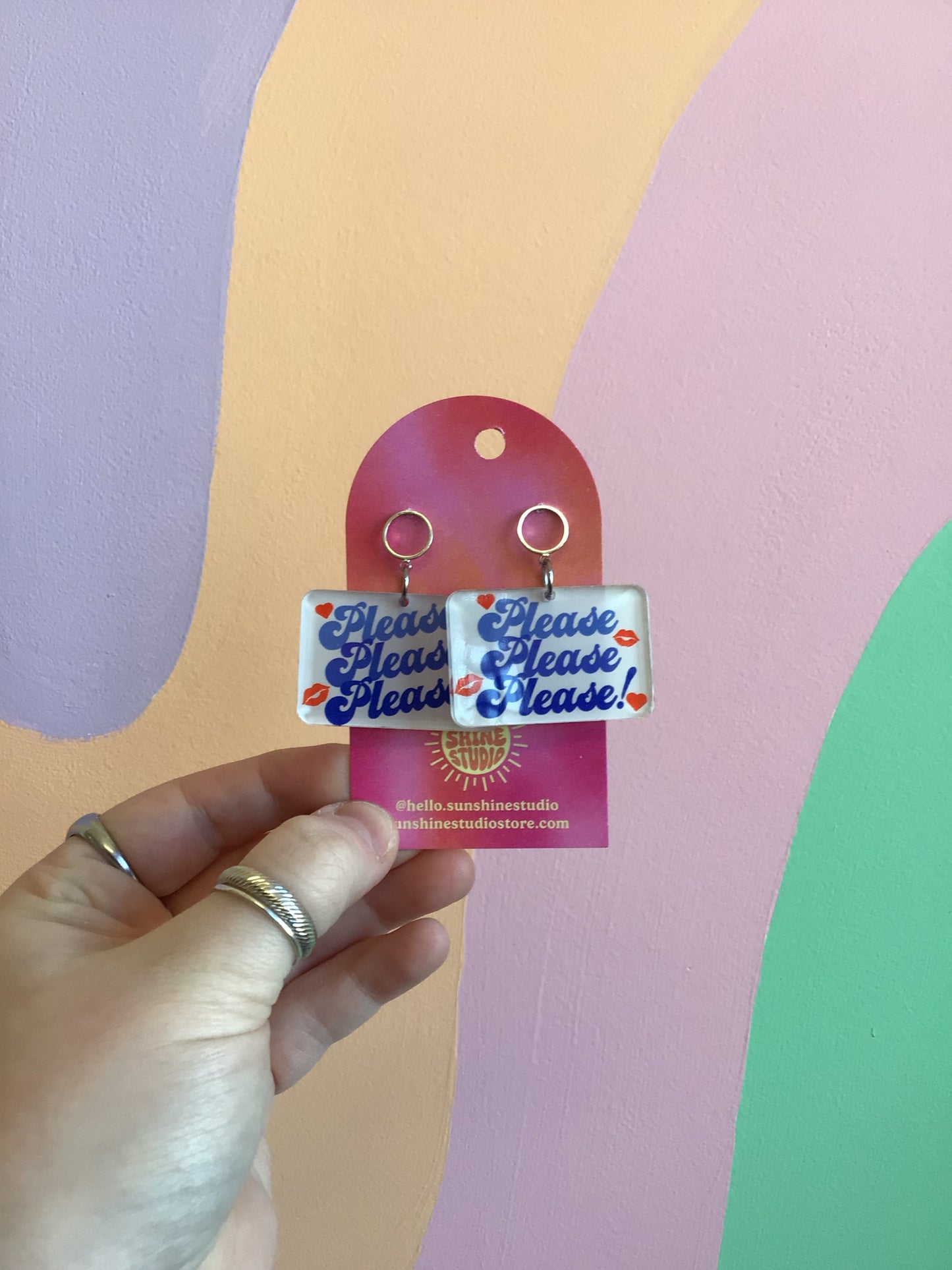 Please, Please, Please Earrings