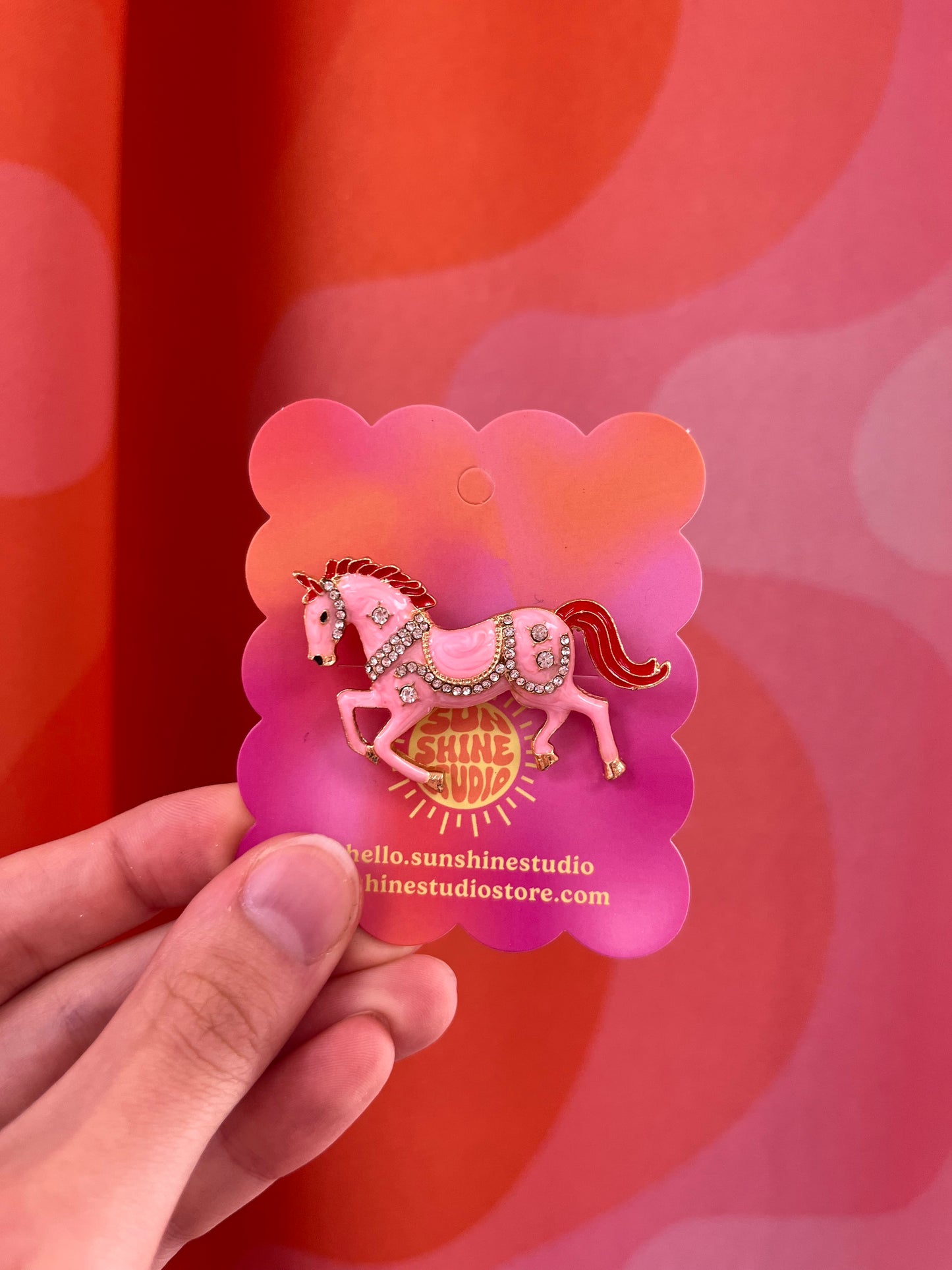 Show Pony Brooch