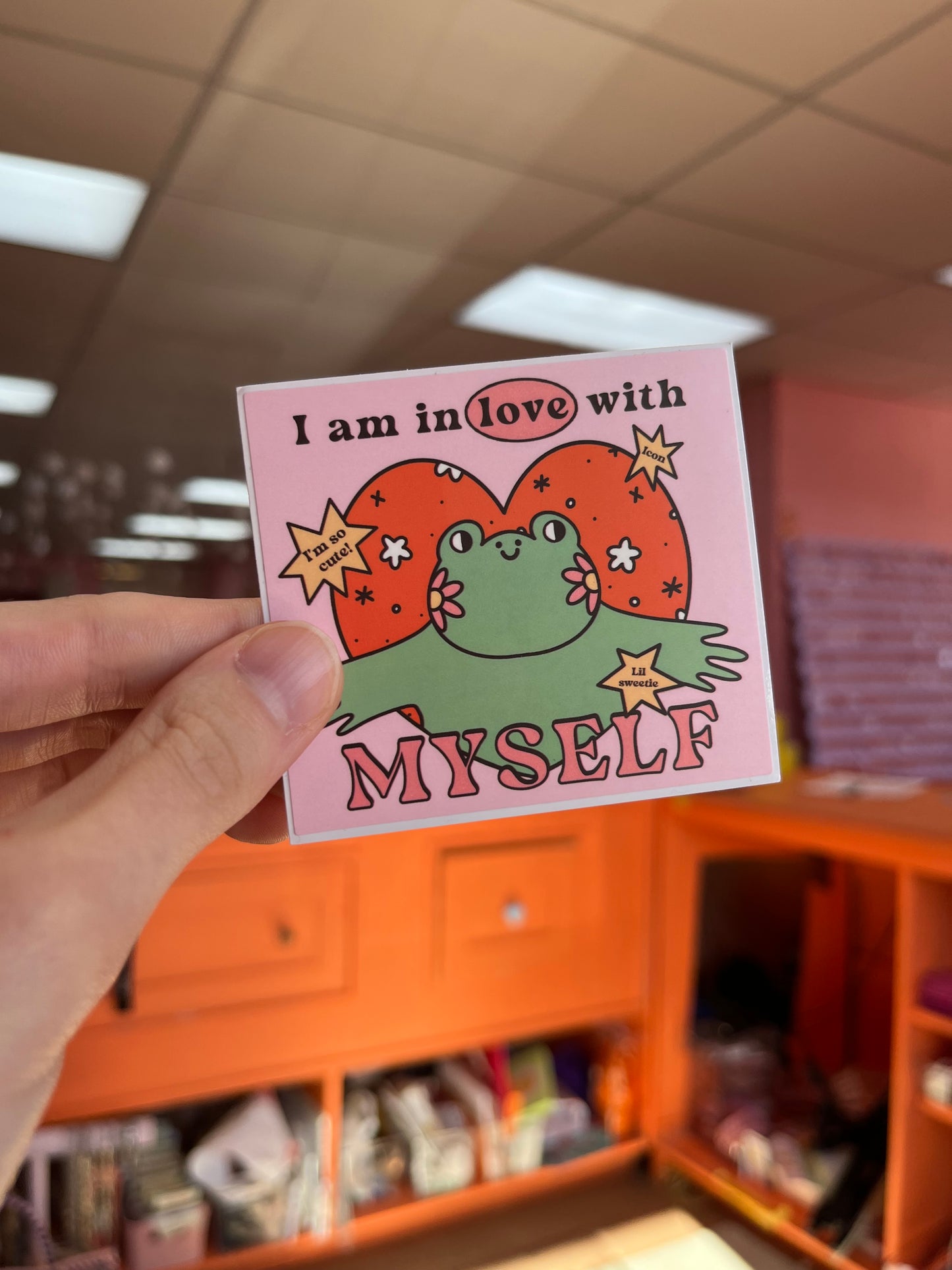 I’m in Love With Myself Sticker