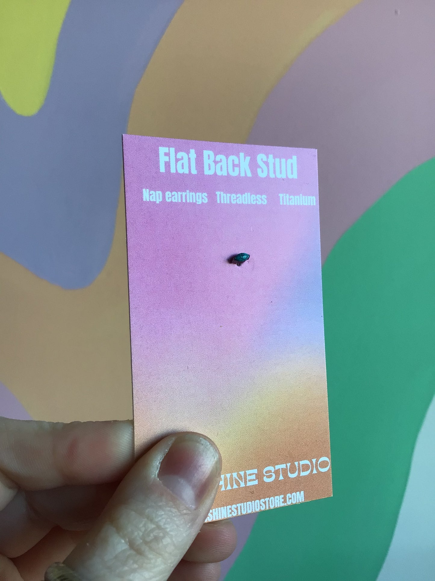 Natural Stone Flat Back