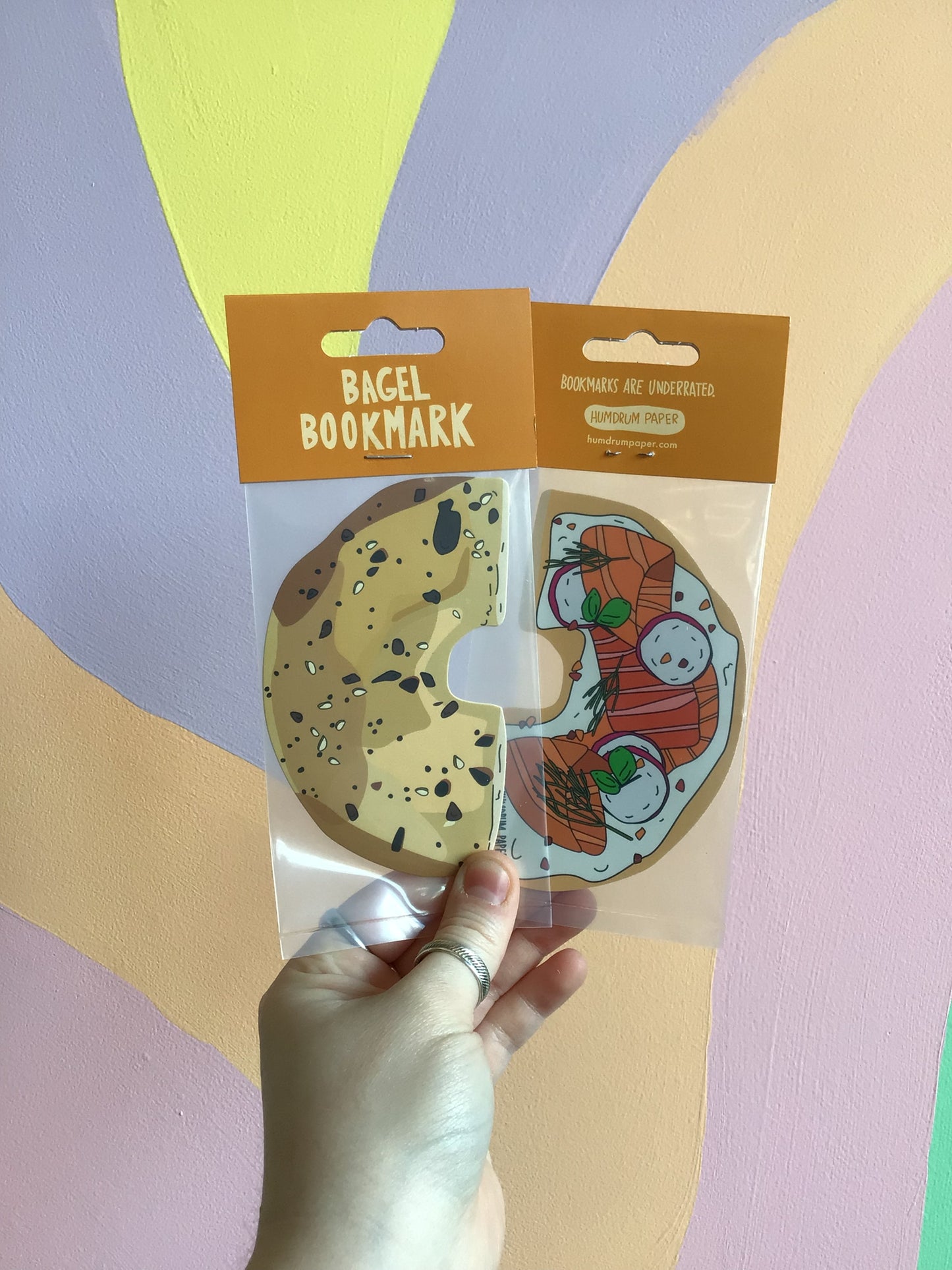 Bagel Bookmark