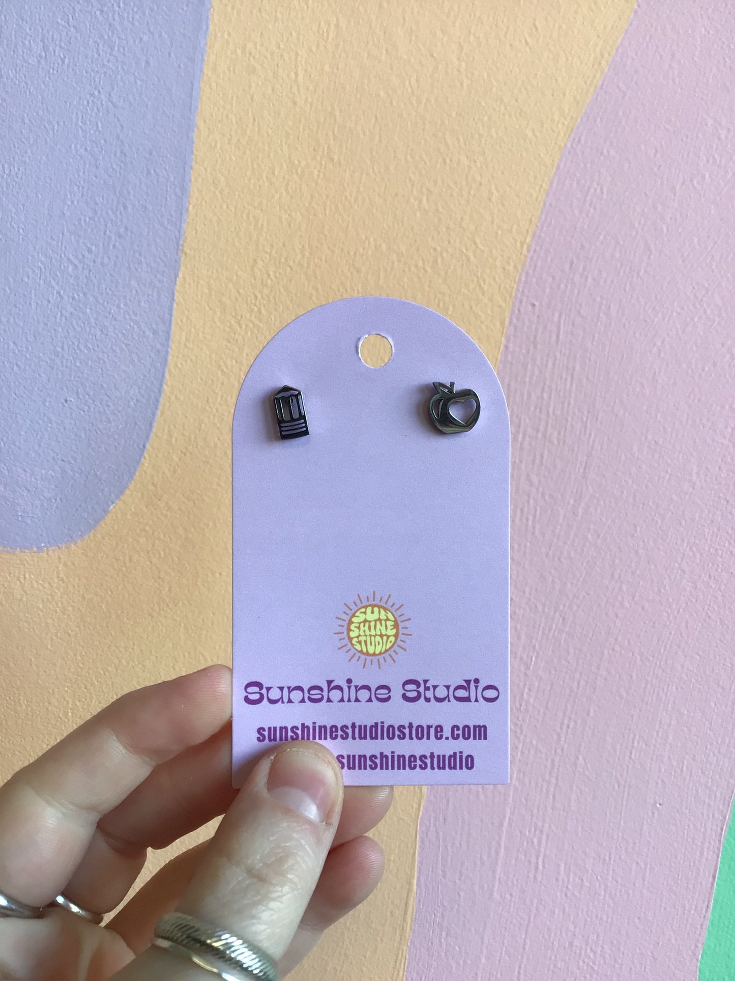 Tiny Apple and Pencil