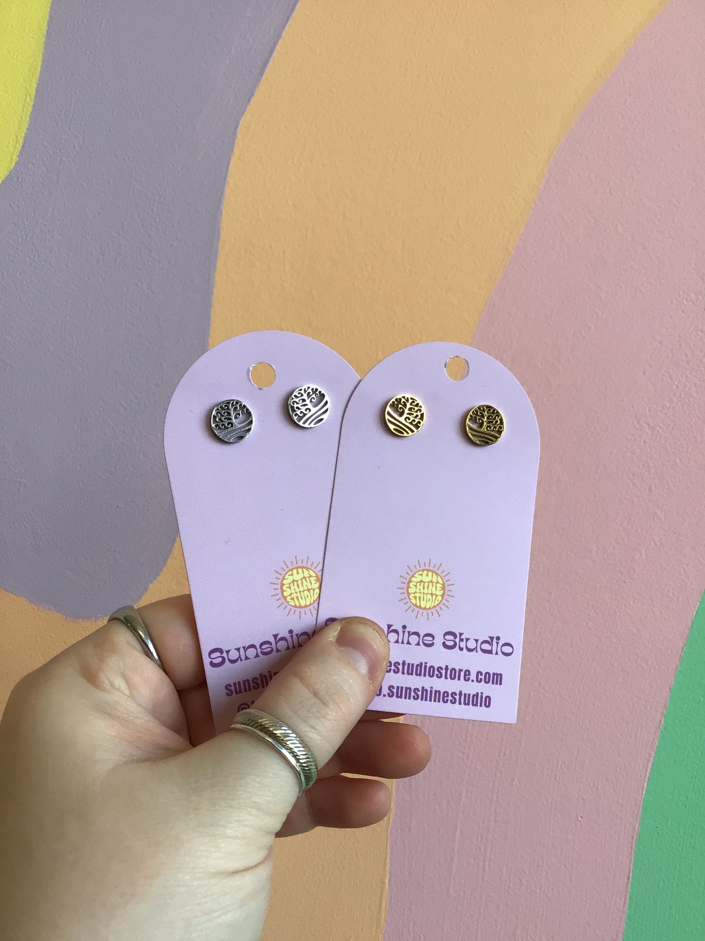 Tiny Curly Tree Scene