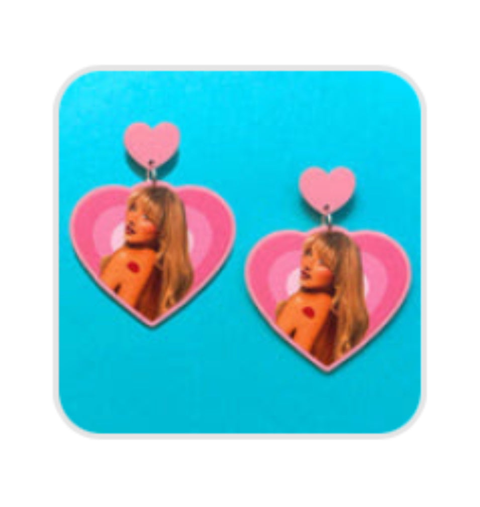 Sabrina Carpenter Acrylic Earrings