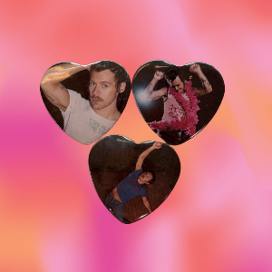 Harry Heart Magnet Set