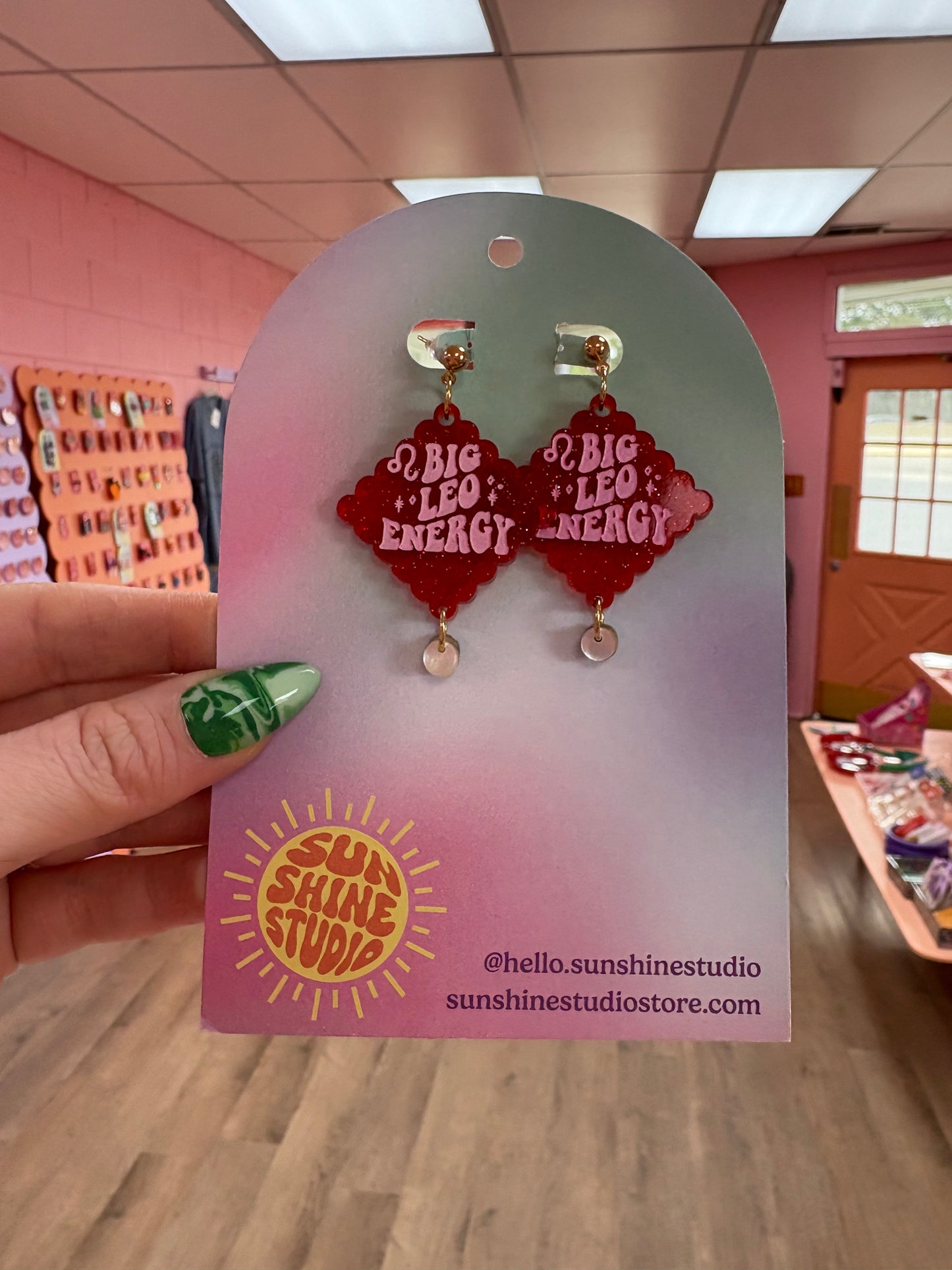 Zodiac Energy Red Shimmer