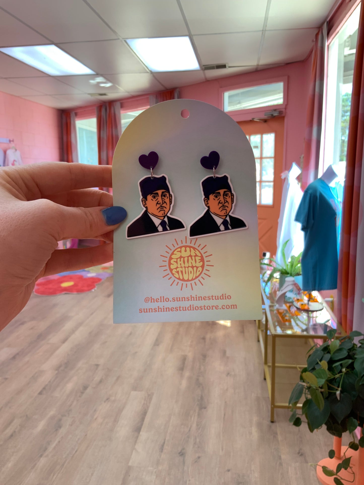 Prison Mike Acrylic Earrings