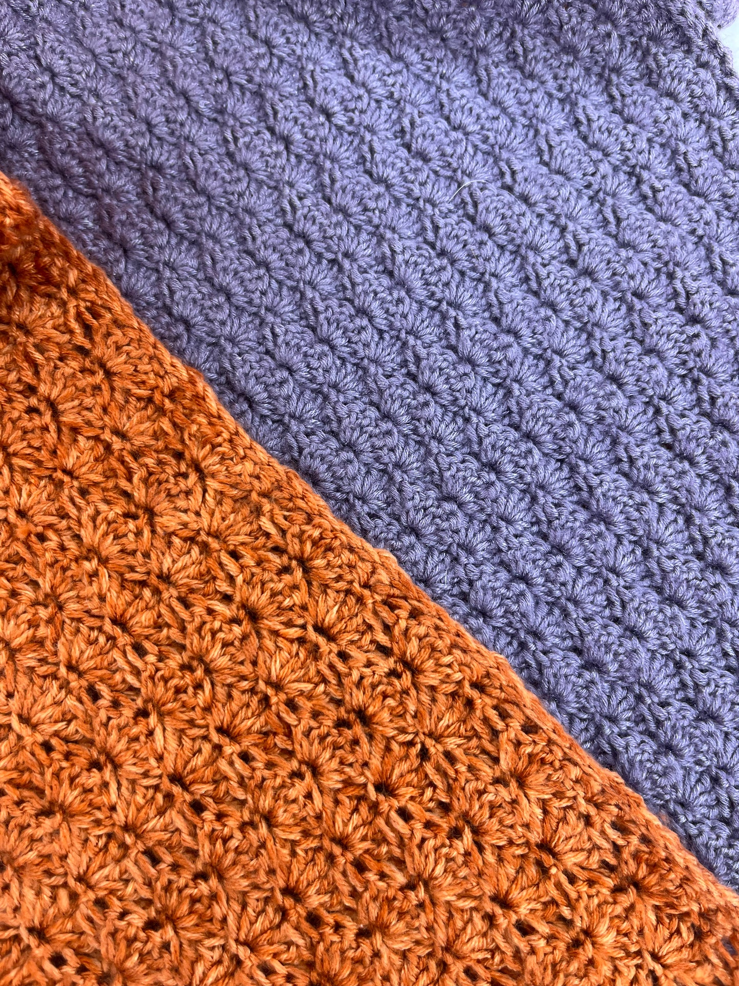 XL Crochet Seashell Bandana