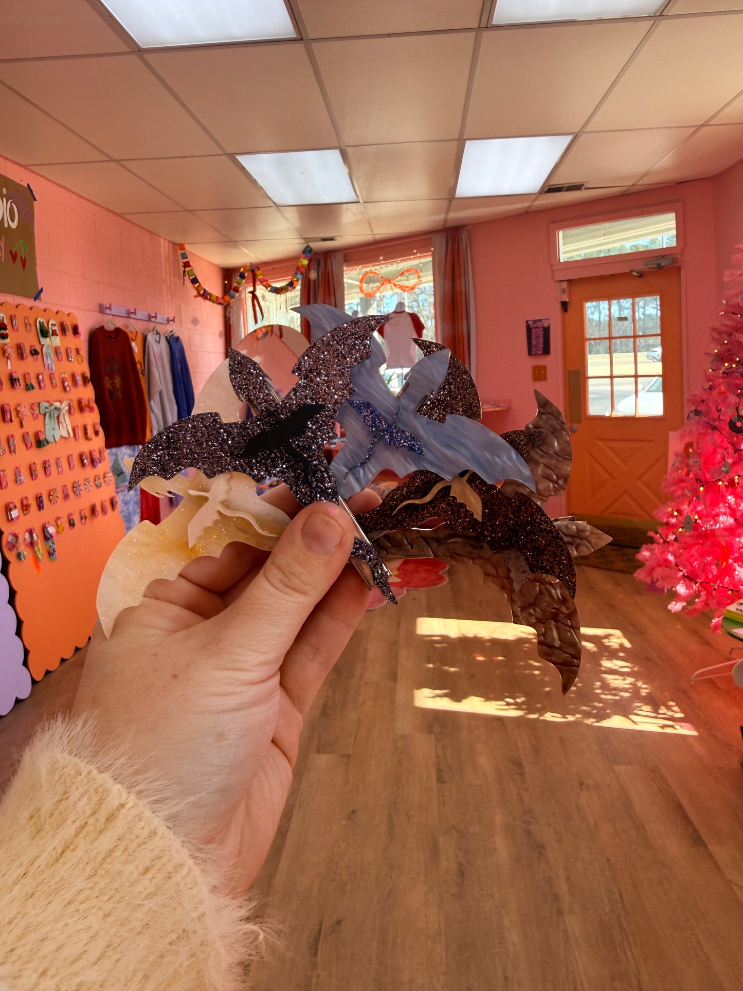 Fourth Wing Dragon Hair Barrette Accessory