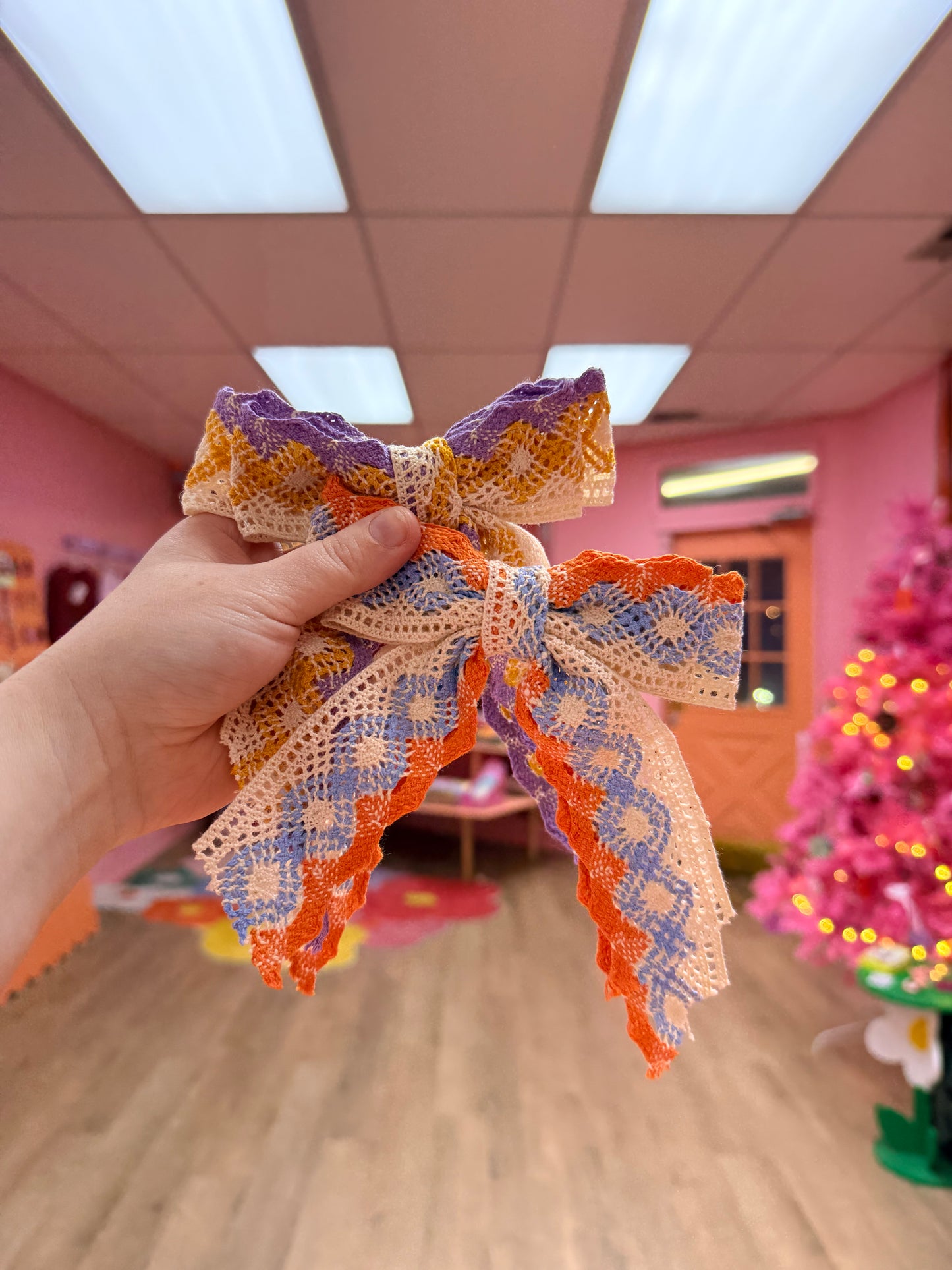 Woven Hair Bow
