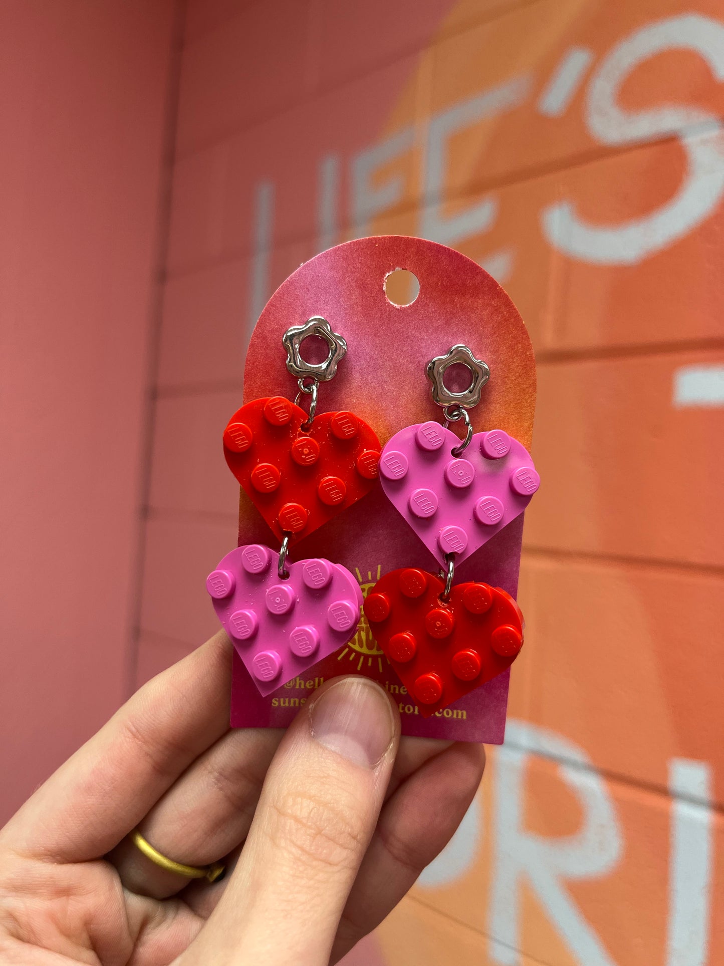 Built on Love Dangle Earrings