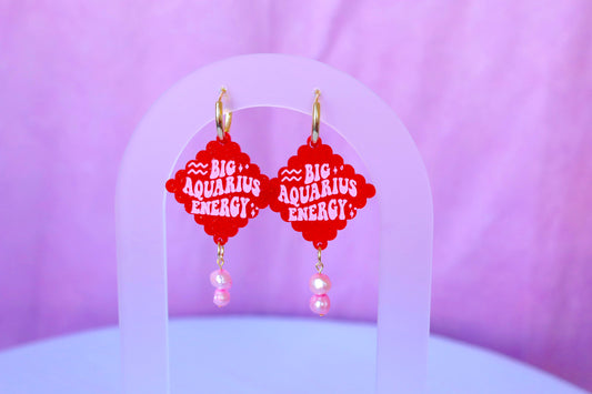 Zodiac Energy Red Shimmer