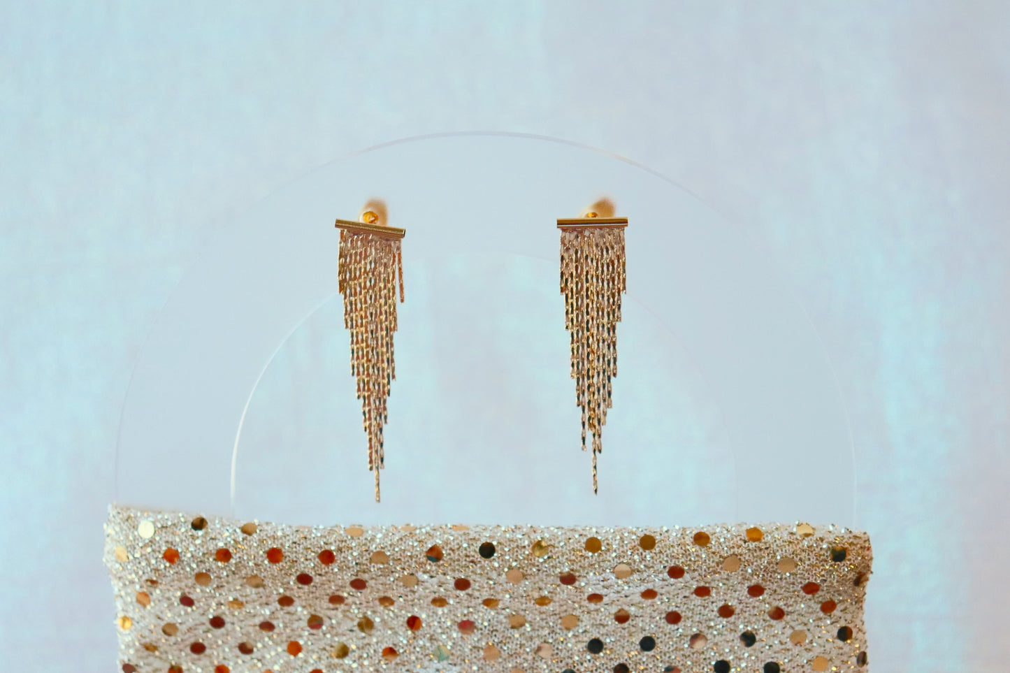 Titanium New Years Kiss Earring