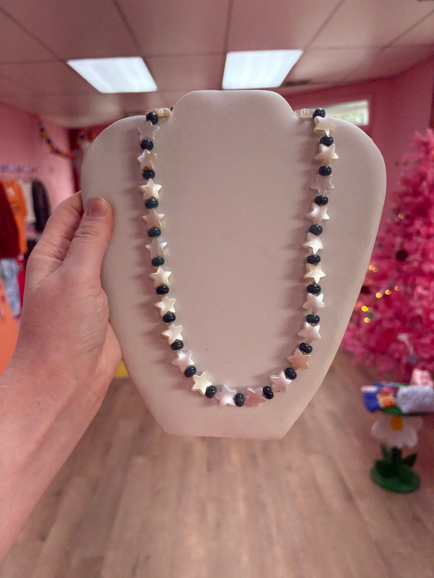 Star Gazing Beaded Necklace