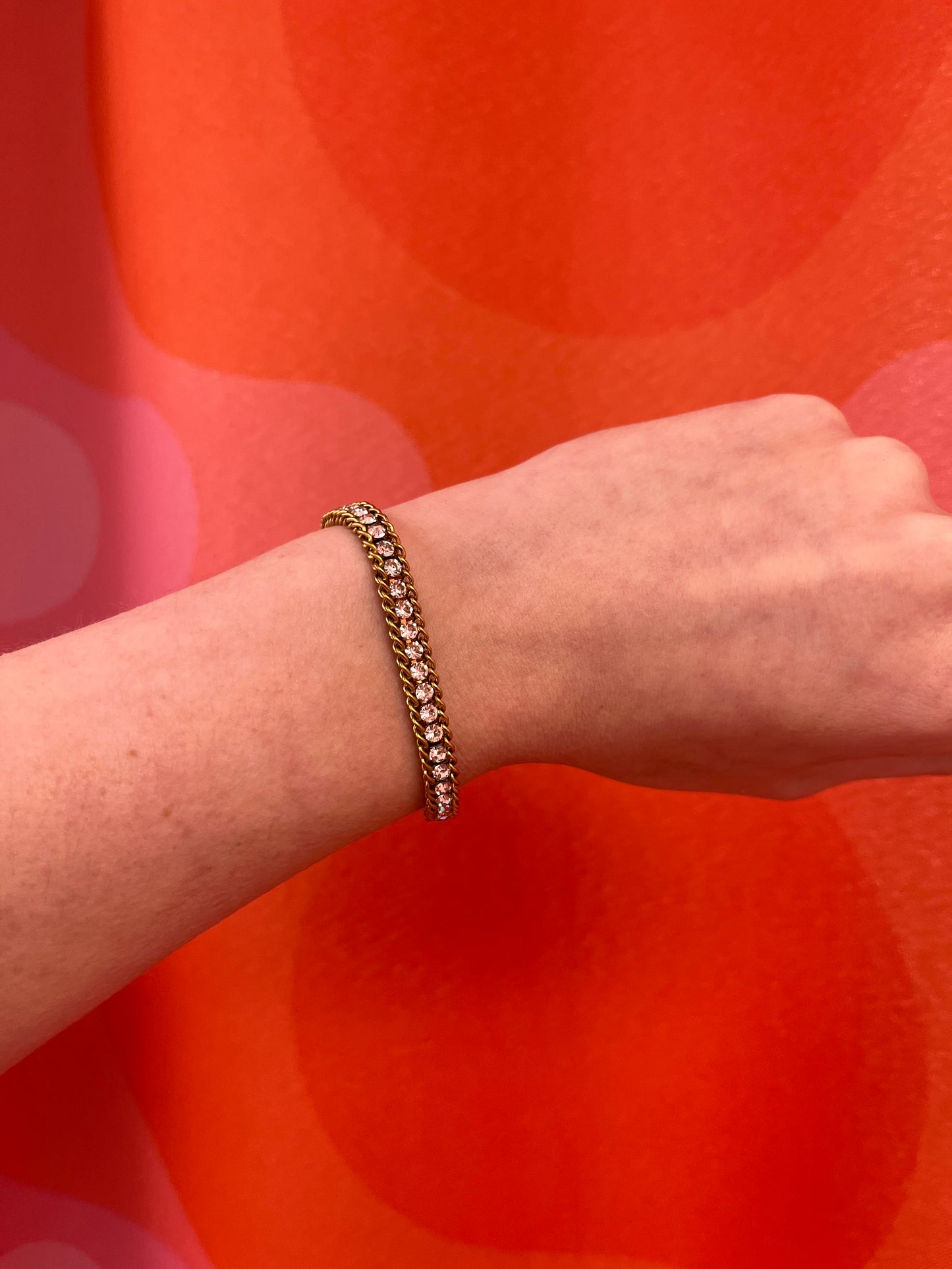 Chained Tennis bracelet