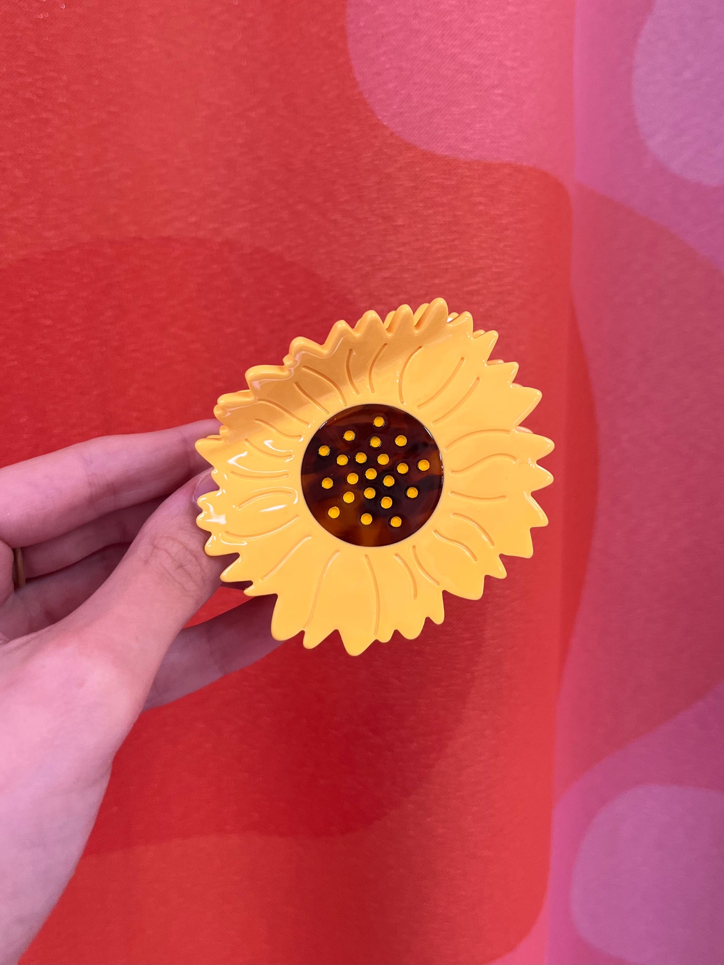 Sunflower Hair Claw